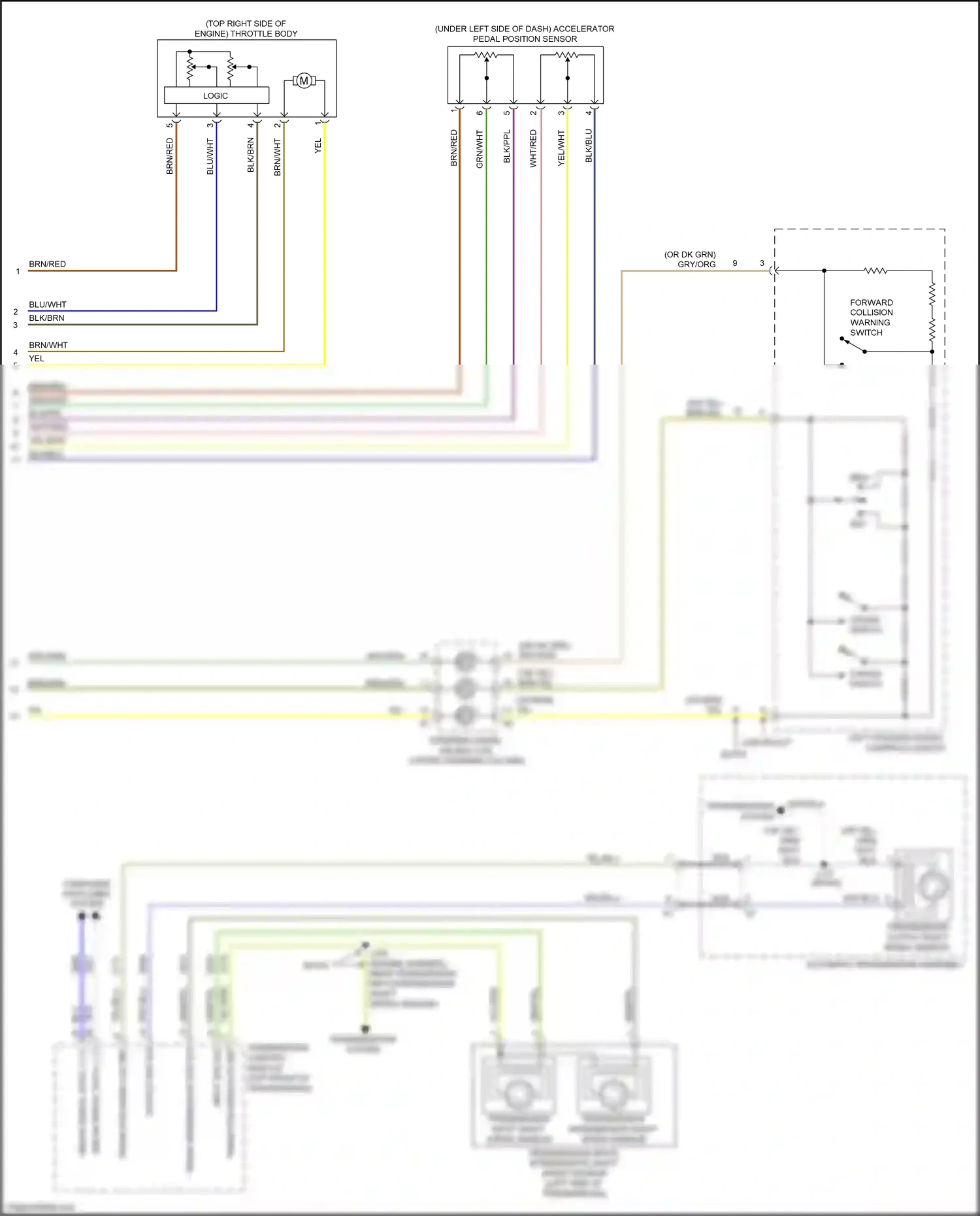 Chevrolet Traverse II (2017-2021) res+ wiring diagram  (1 of 1)