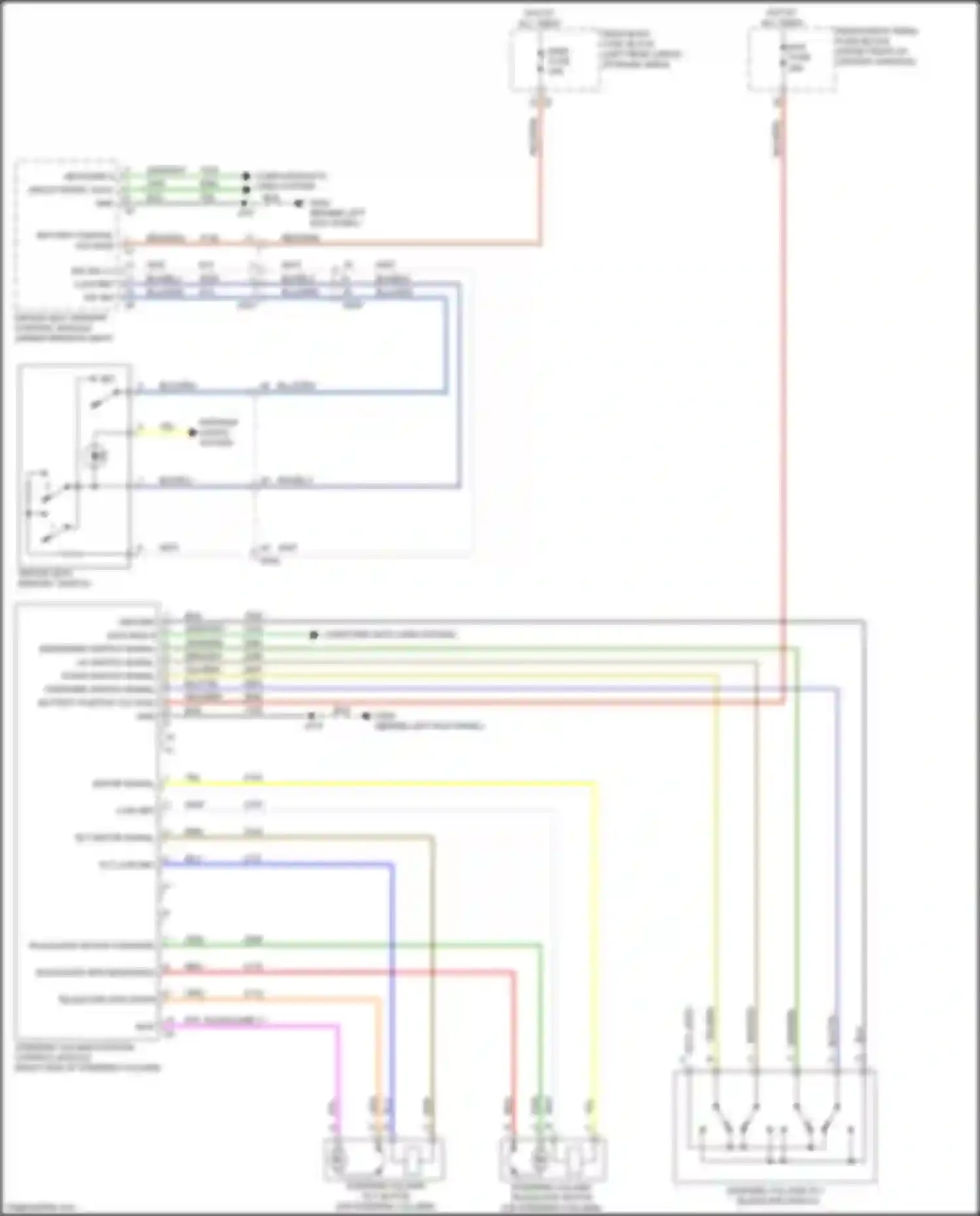Wiring diagram sw sig 1 for Chevrolet Traverse II (2017-2021) (1 of 1)