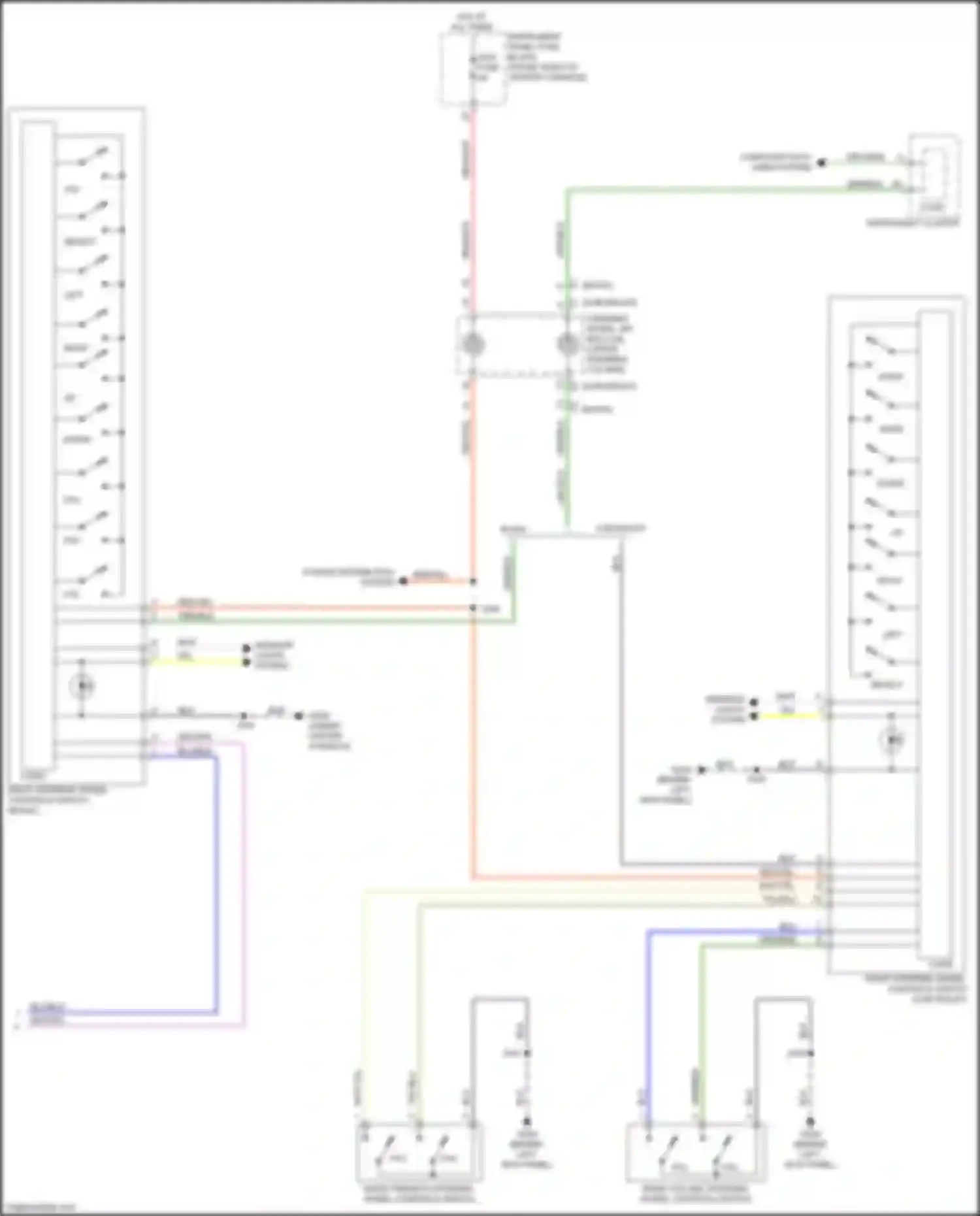 Wiring diagram swc fuse for Chevrolet Traverse II (2017-2021) (1 of 6)