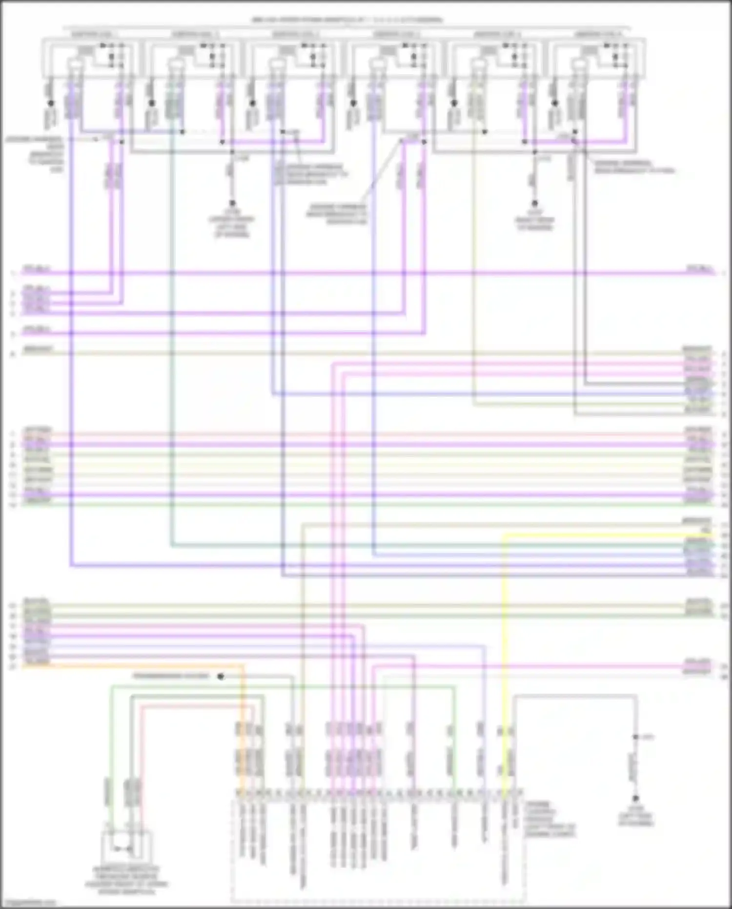 Wiring diagram yel/red for Chevrolet Traverse II (2017-2021) (17 of 17)