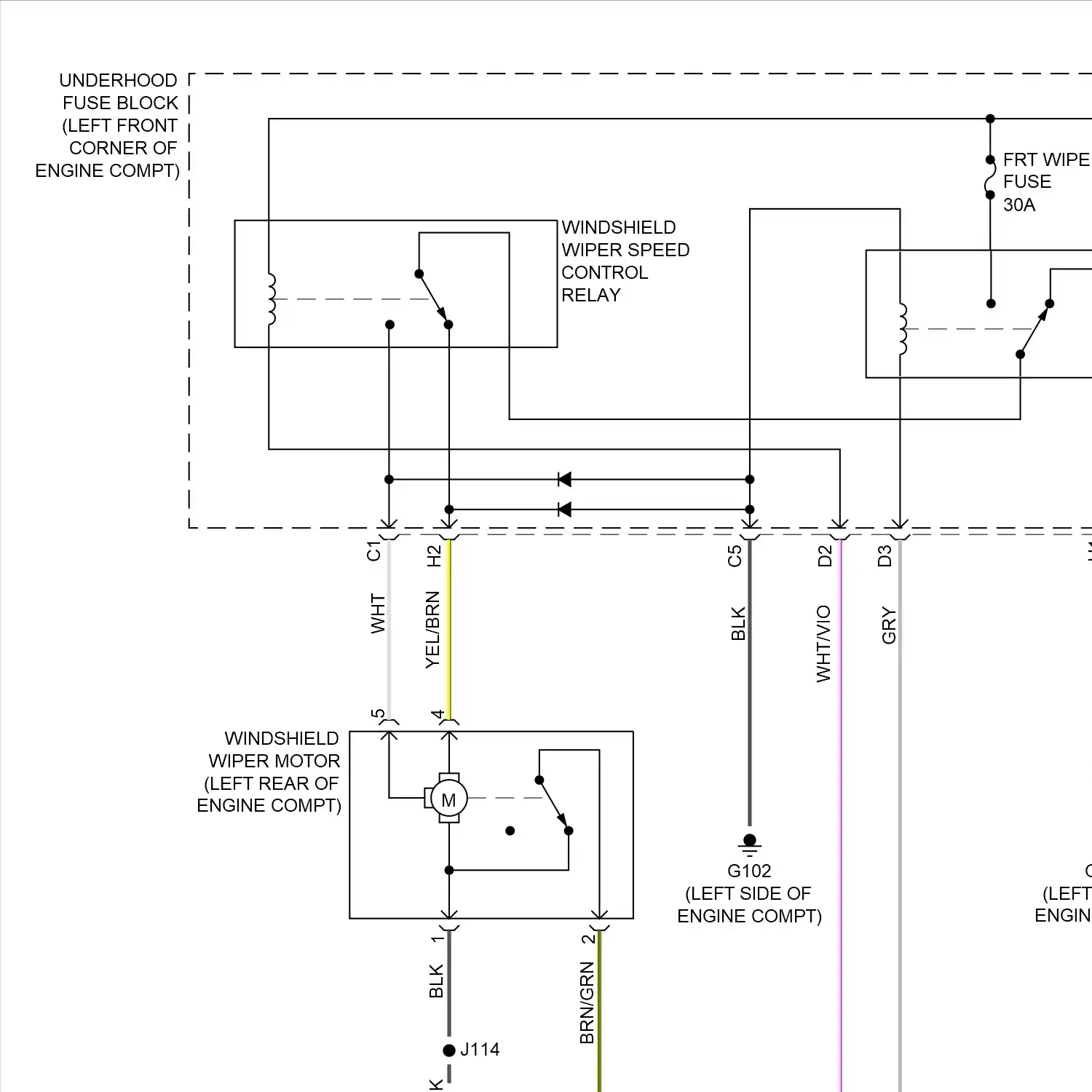 demo - Wiper/washer circuit (1 of 2) Wiper/washer circuit (1 of 2)