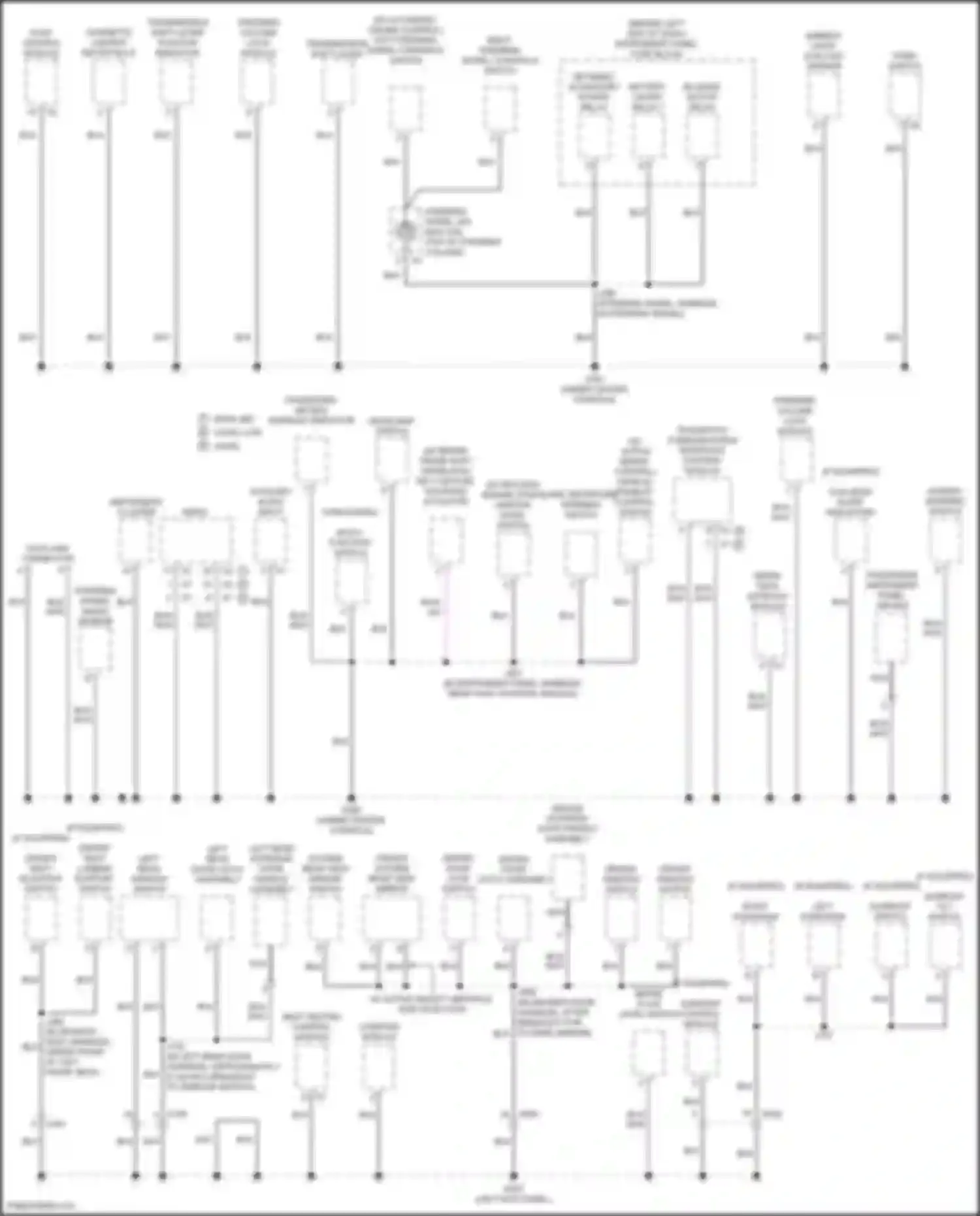 Wiring diagram battery saver relay 1 for Chevrolet Trax I facelift (2016-2022) (1 of 2)