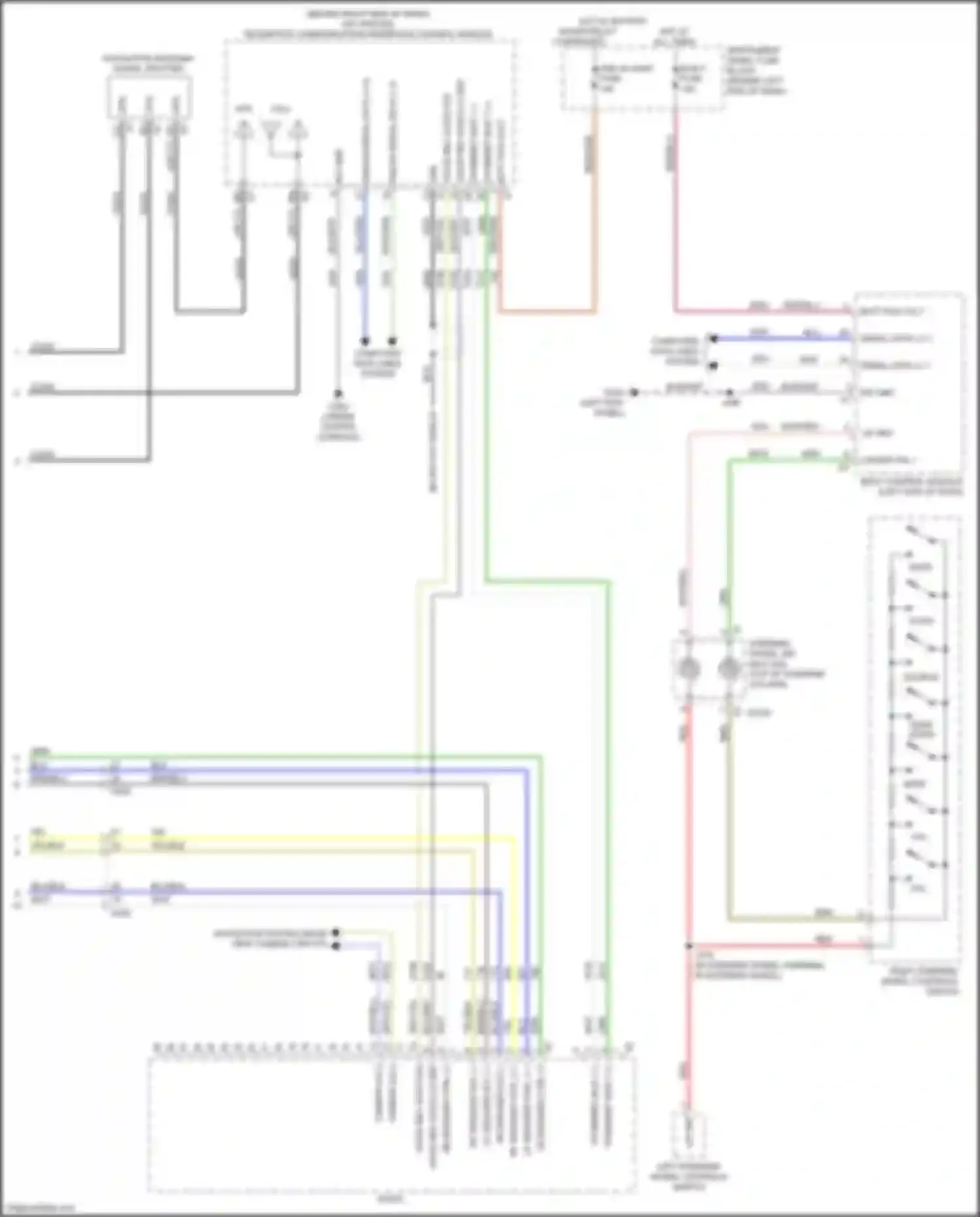 Wiring diagram bcm 2 fuse for Chevrolet Trax I facelift (2016-2022) (5 of 10)