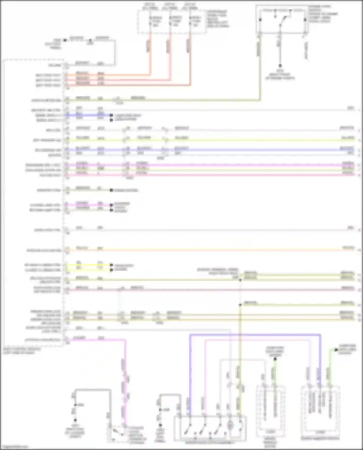 Wiring diagram bcm 5 fuse for Chevrolet Trax I facelift (2016-2022) (9 of 14)