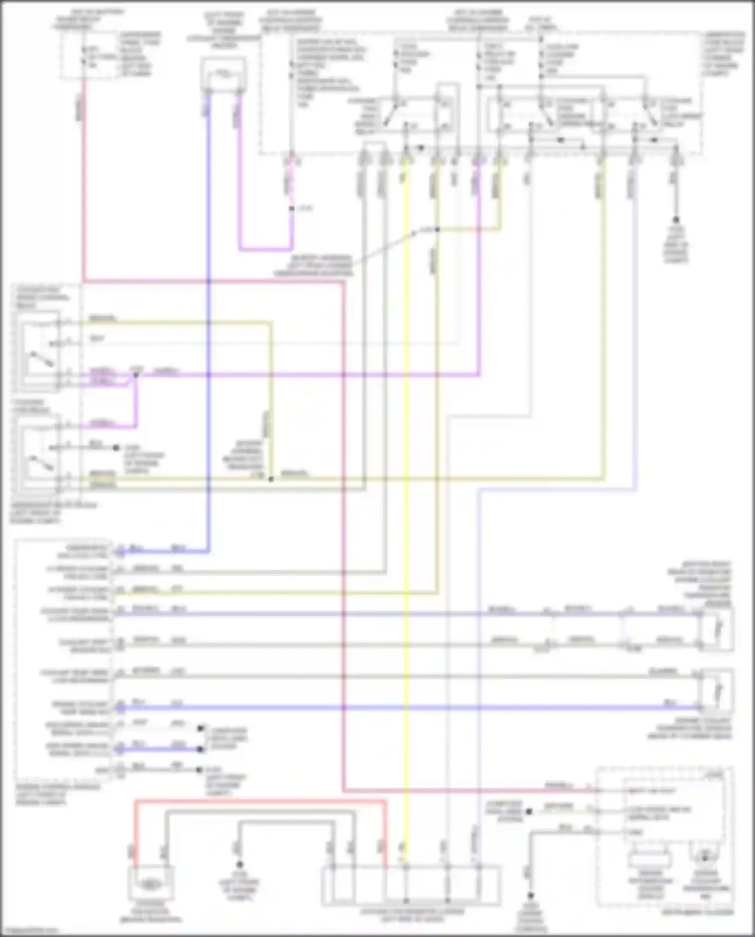 Wiring diagram coolant temp sensor sig for Chevrolet Trax I facelift (2016-2022) (1 of 1)