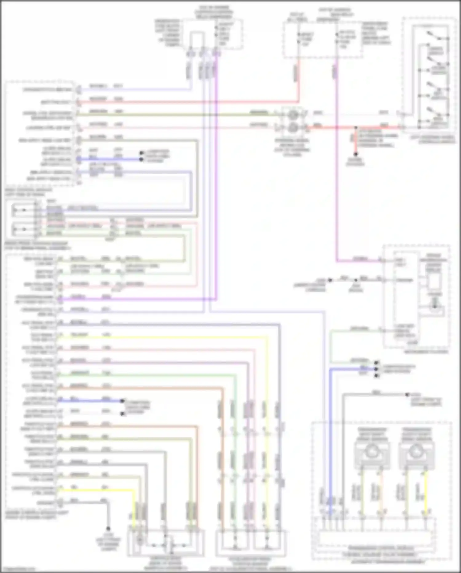 Wiring diagram ecm pt ign-1/ ign-2 fuse for Chevrolet Trax I facelift (2016-2022) (1 of 1)