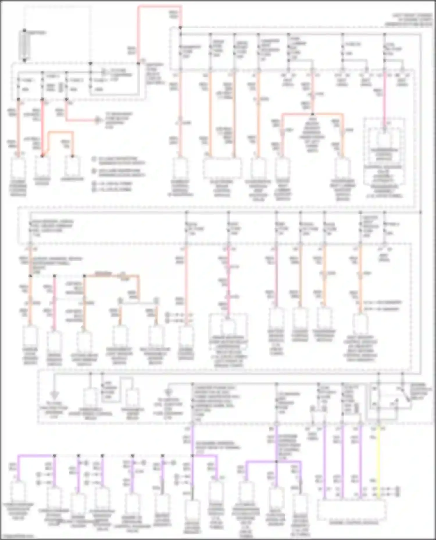 Wiring diagram fuse 5 for Chevrolet Trax I facelift (2016-2022) (1 of 1)