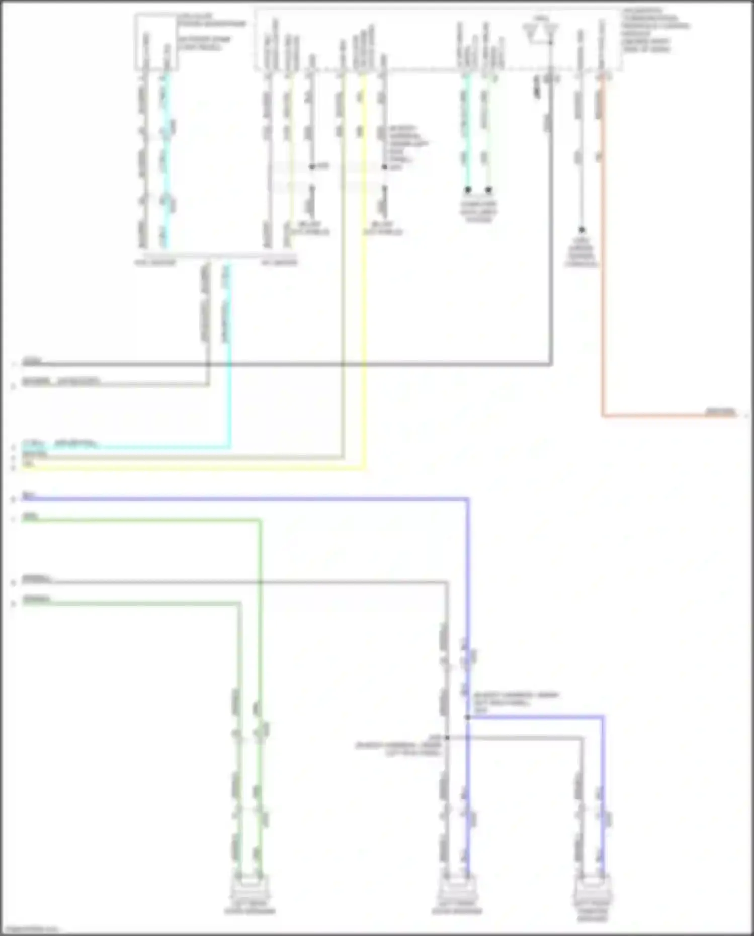Wiring diagram grn/blk for Chevrolet Trax I facelift (2016-2022) (5 of 22)