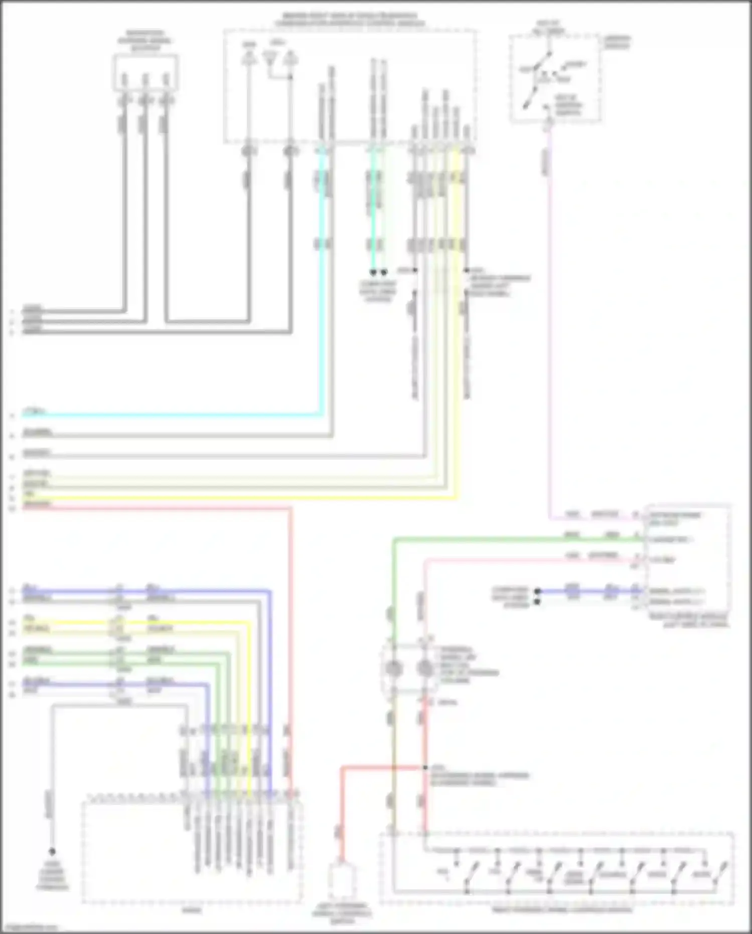 Wiring diagram grn/blk for Chevrolet Trax I facelift (2016-2022) (10 of 22)