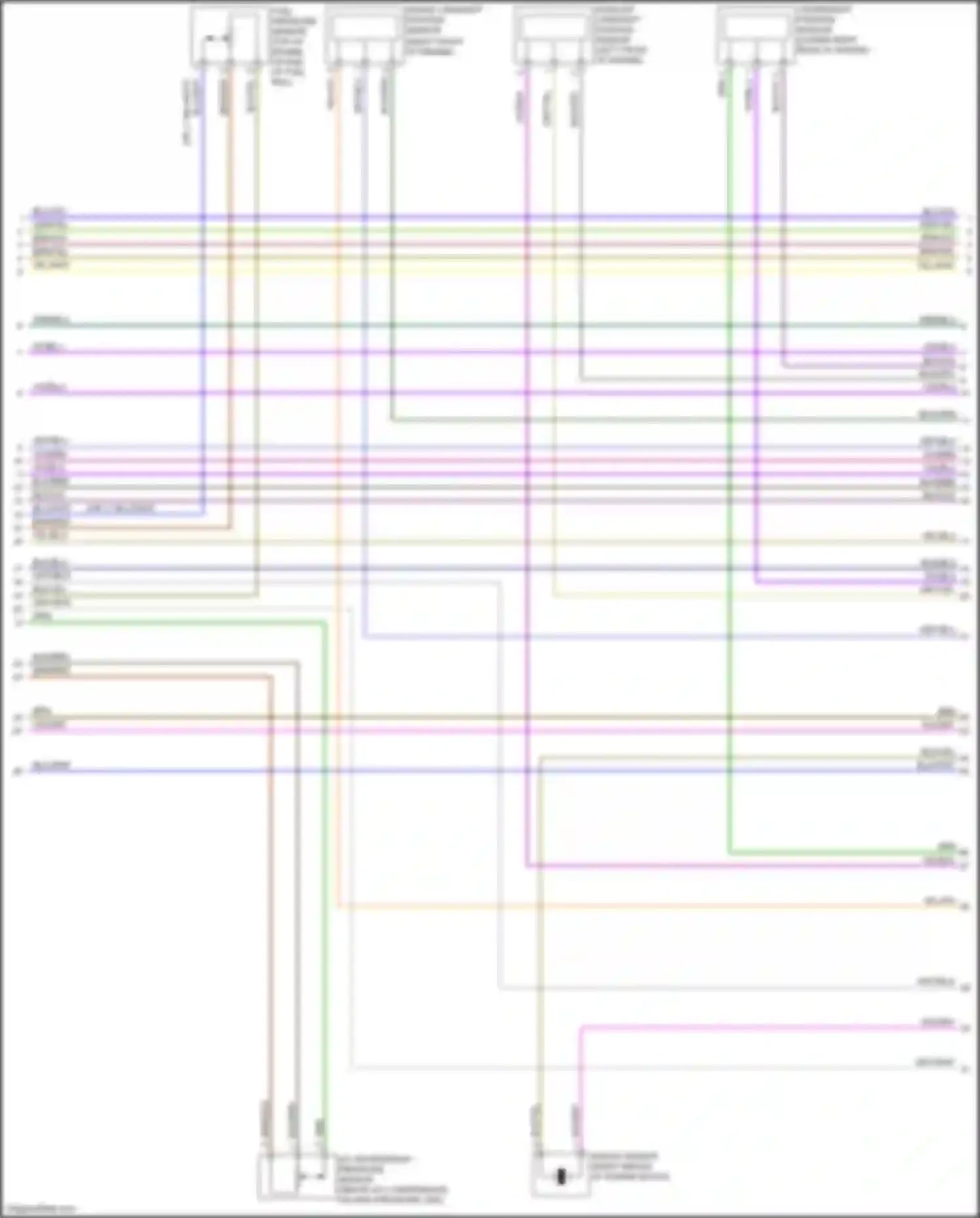 Wiring diagram gry/blu for Chevrolet Trax I facelift (2016-2022) (4 of 8)