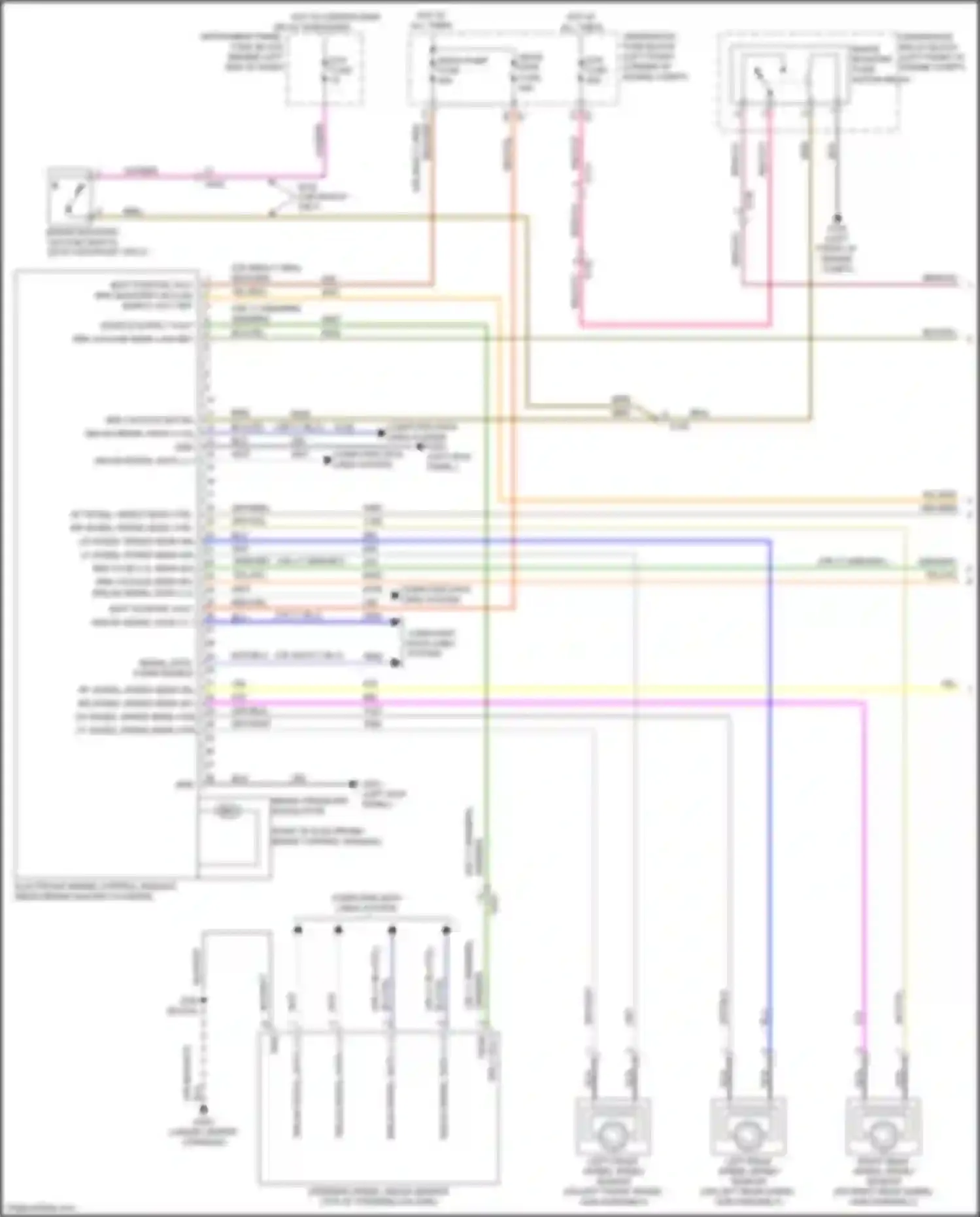 Wiring diagram gry/wht for Chevrolet Trax I facelift (2016-2022) (1 of 16)