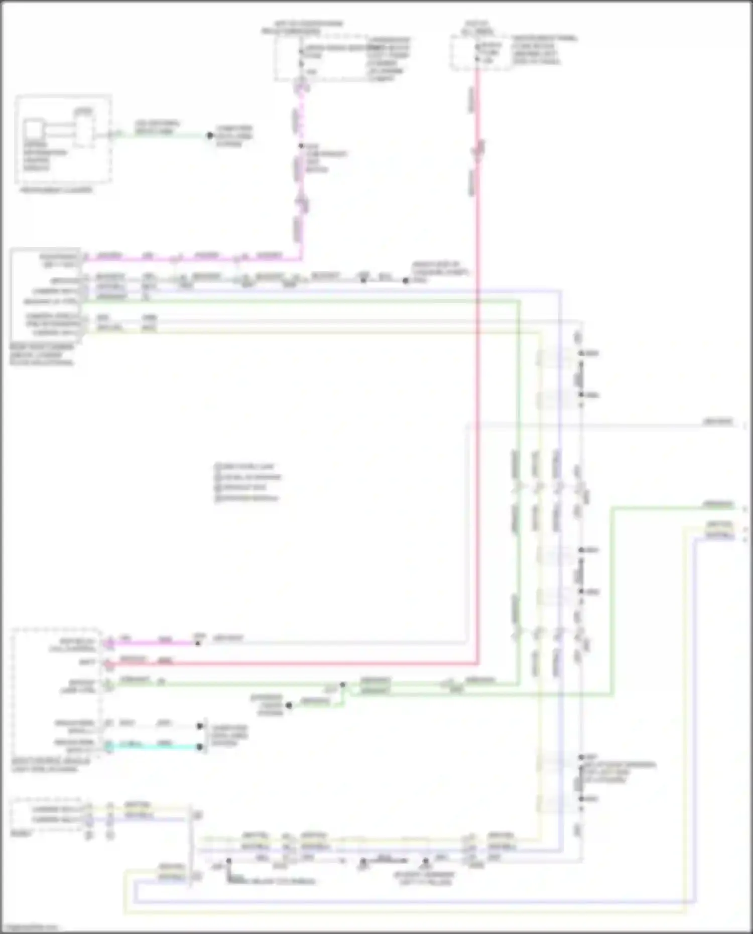 Wiring diagram gry/yel for Chevrolet Trax I facelift (2016-2022) (19 of 28)