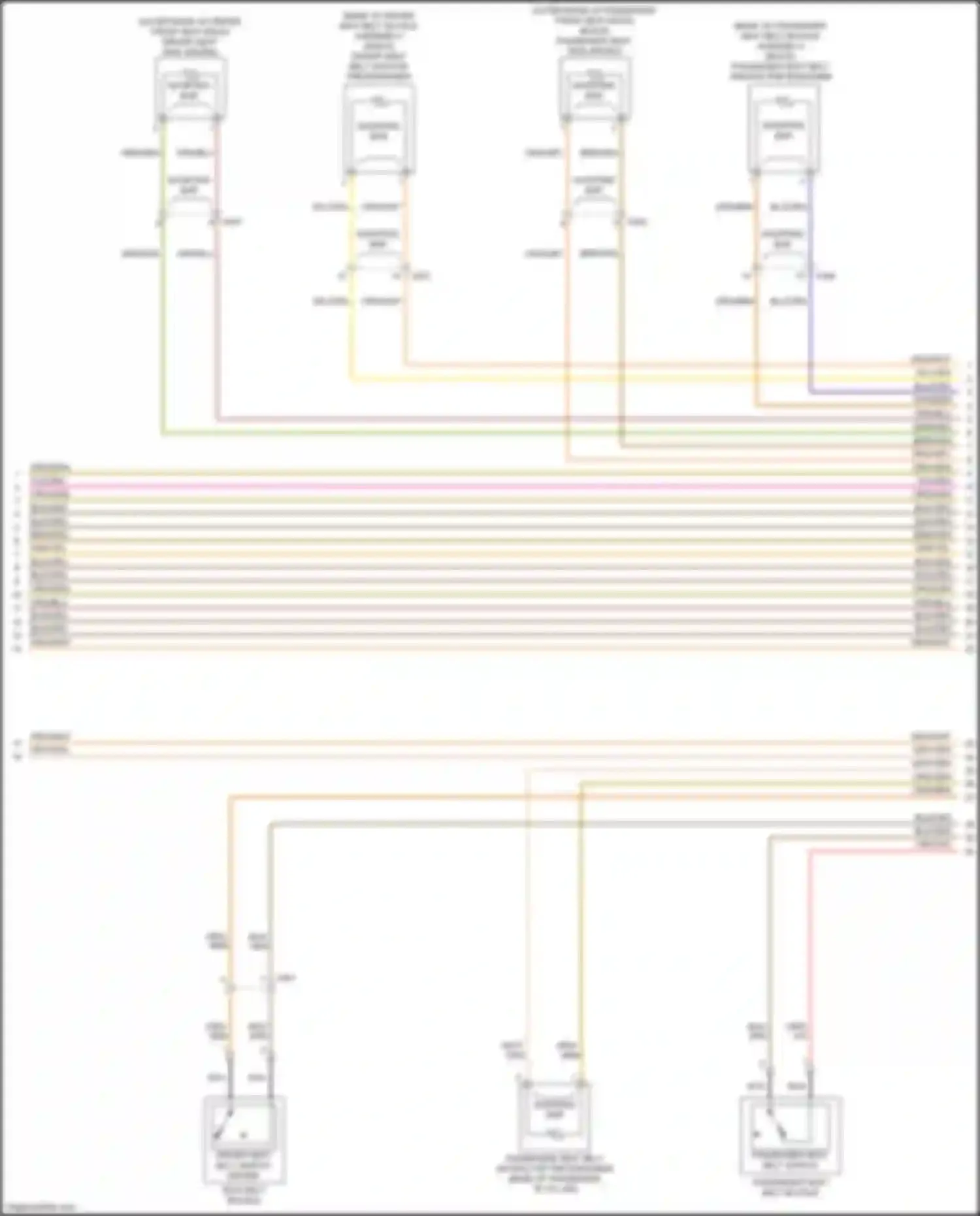 Wiring diagram org/vio for Chevrolet Trax I facelift (2016-2022) (3 of 4)