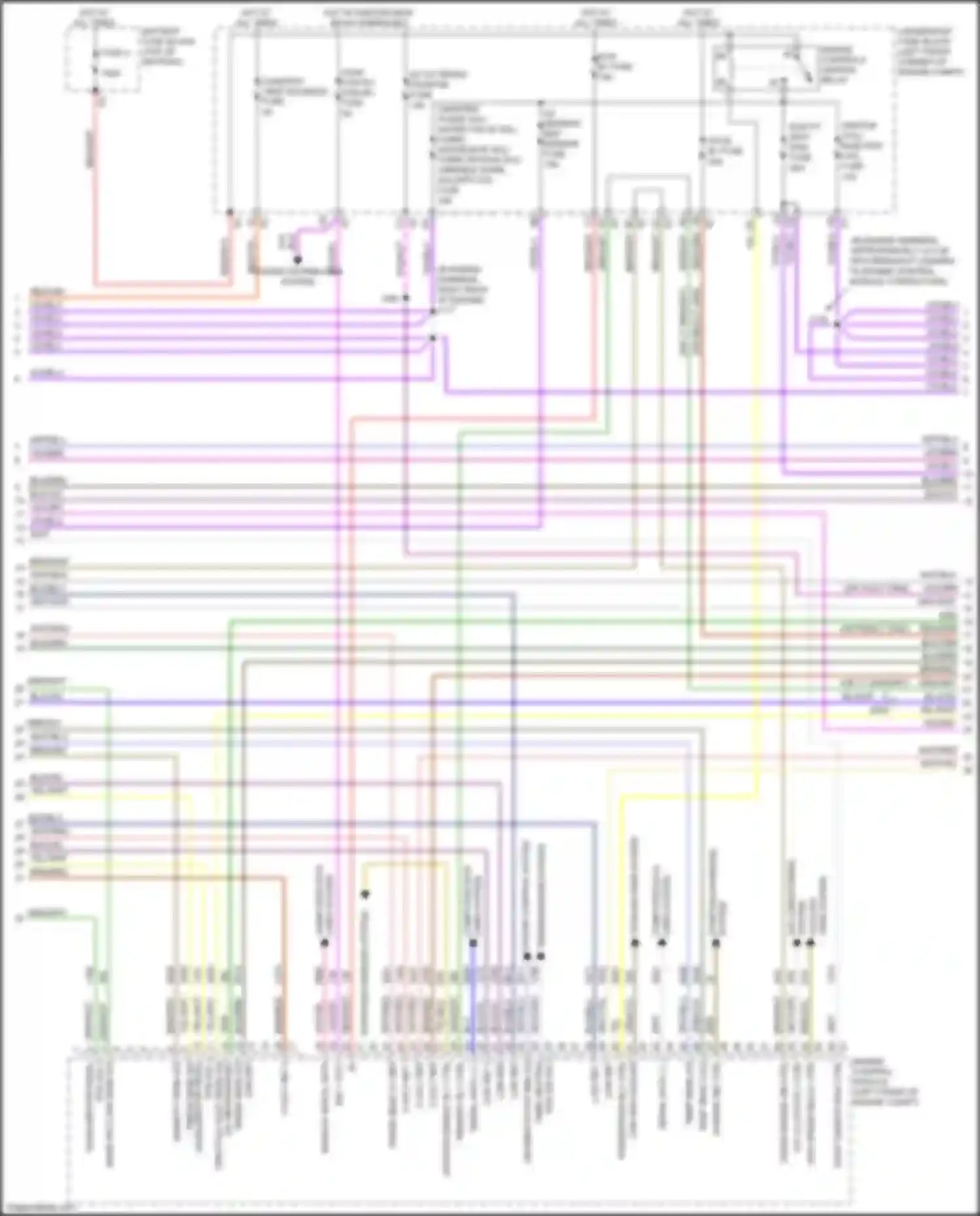 Wiring diagram primary rly ctrl for Chevrolet Trax I facelift (2016-2022) (1 of 1)