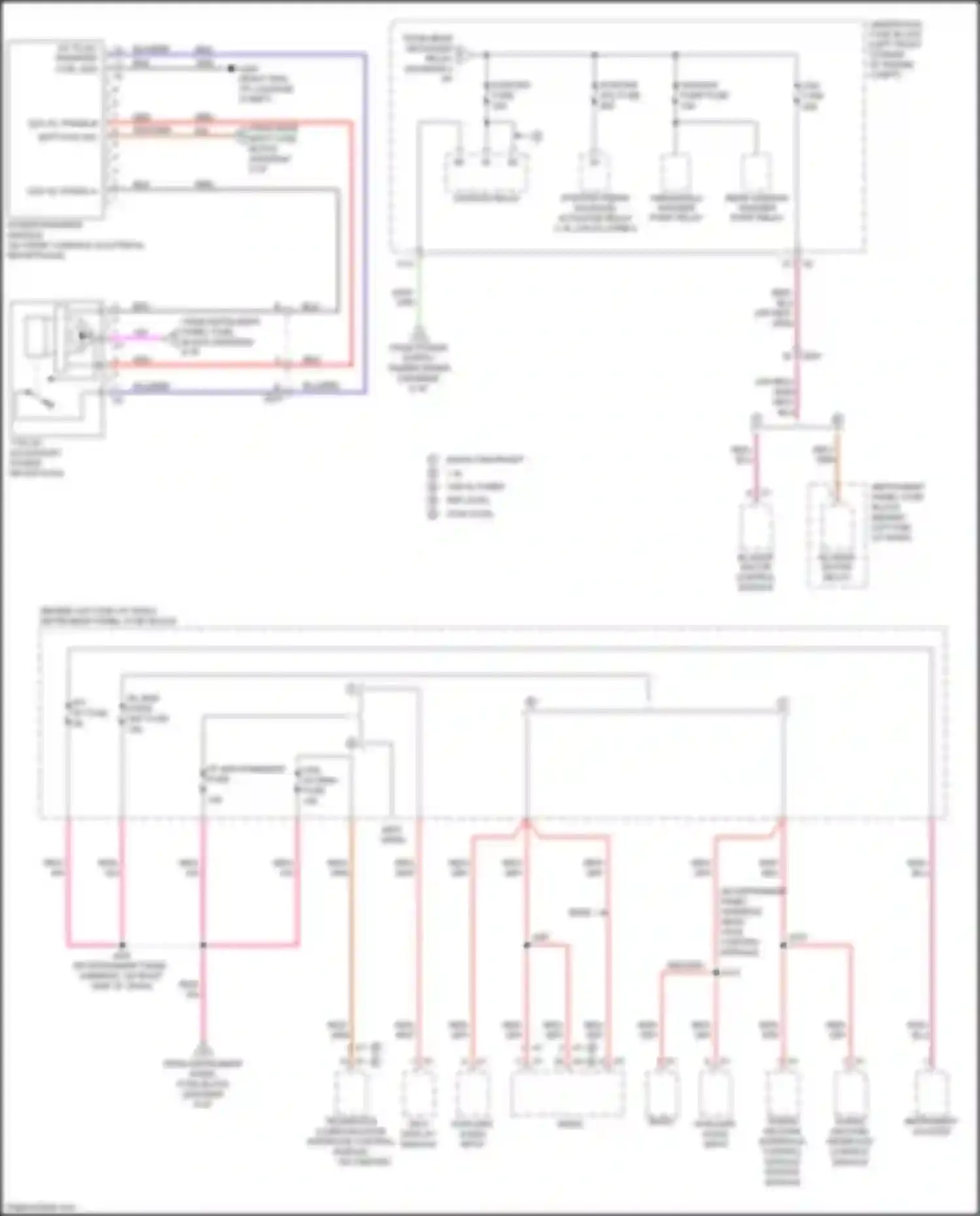 Wiring diagram red/gry for Chevrolet Trax I facelift (2016-2022) (4 of 34)