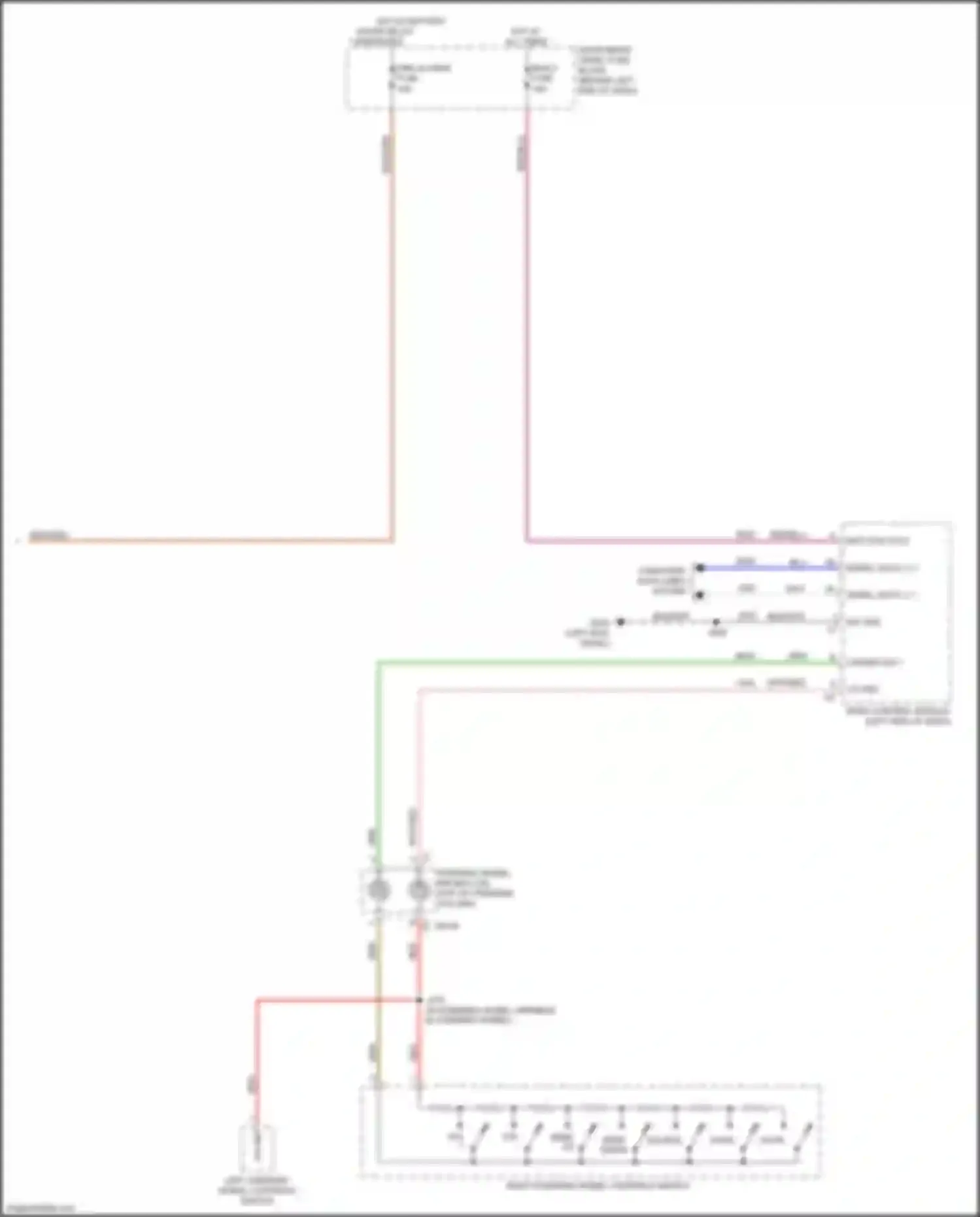 Wiring diagram seek down for Chevrolet Trax I facelift (2016-2022) (1 of 8)