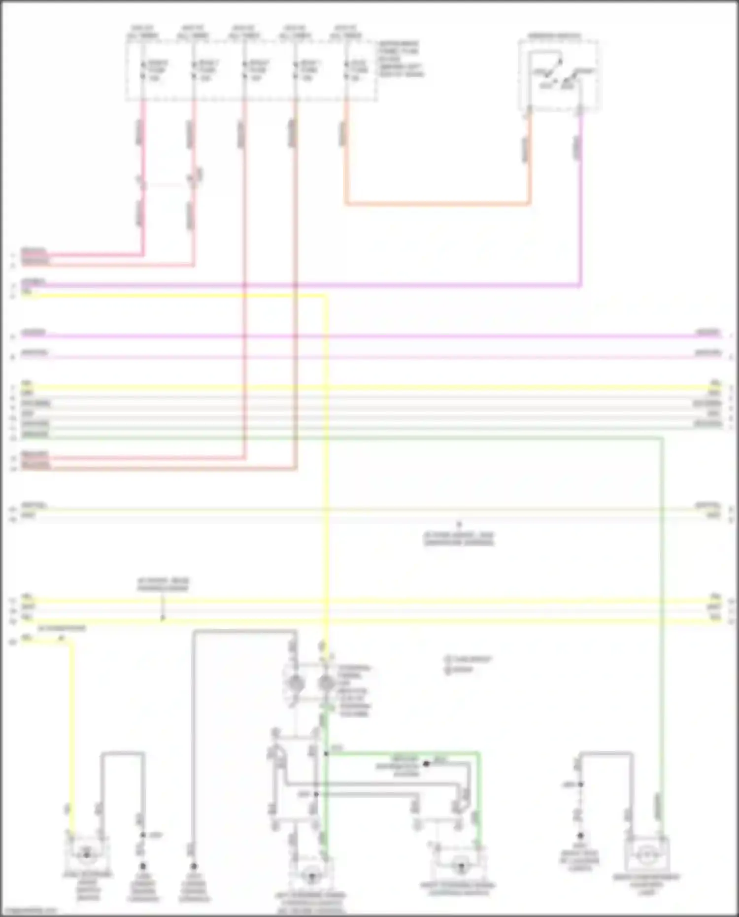 Wiring diagram vio/blk for Chevrolet Trax I facelift (2016-2022) (7 of 20)