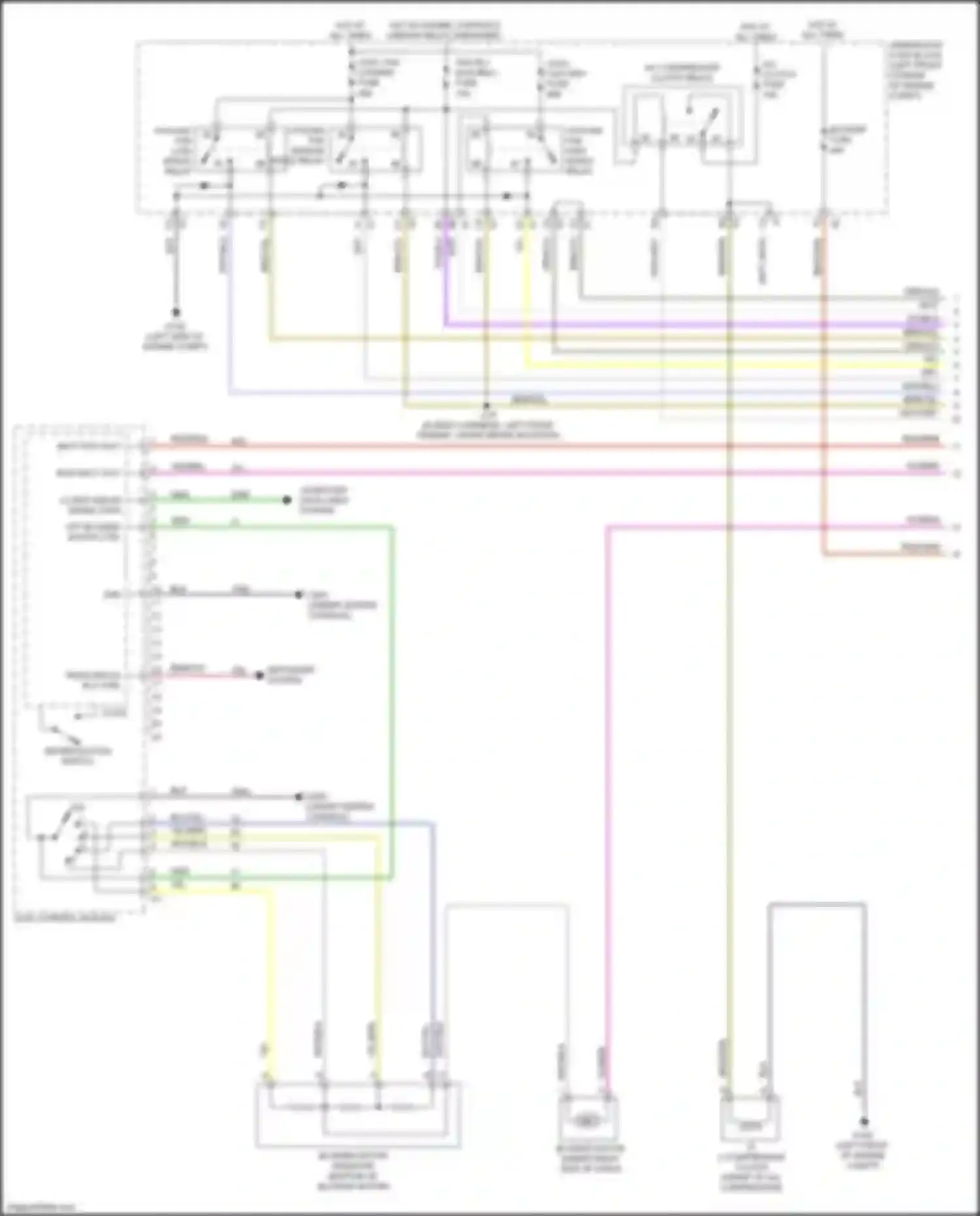 Trax Chevrolet I (2013-2017): Manual a/c circuit (1 of 3)