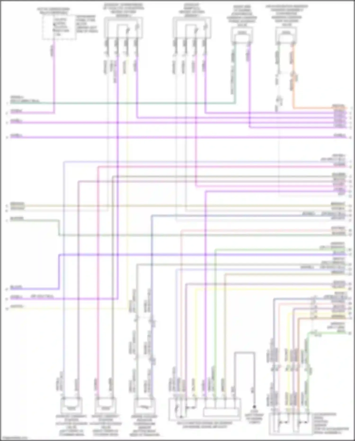 Trax Chevrolet I (2013-2017): Wiring diagram engine performance 1.4l vin b (2 of 6)