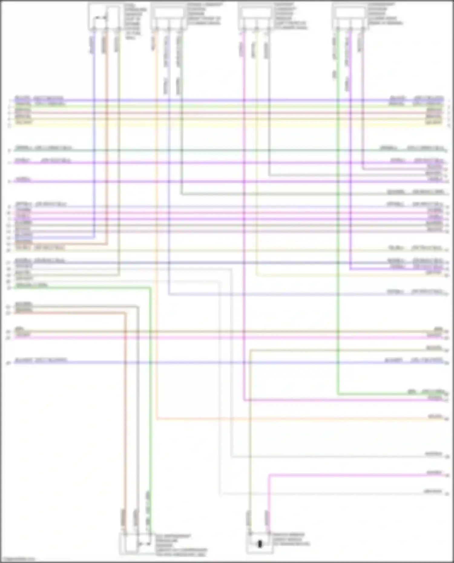 Trax Chevrolet I (2013-2017): Wiring diagram engine performance 1.4l vin b (5 of 6)