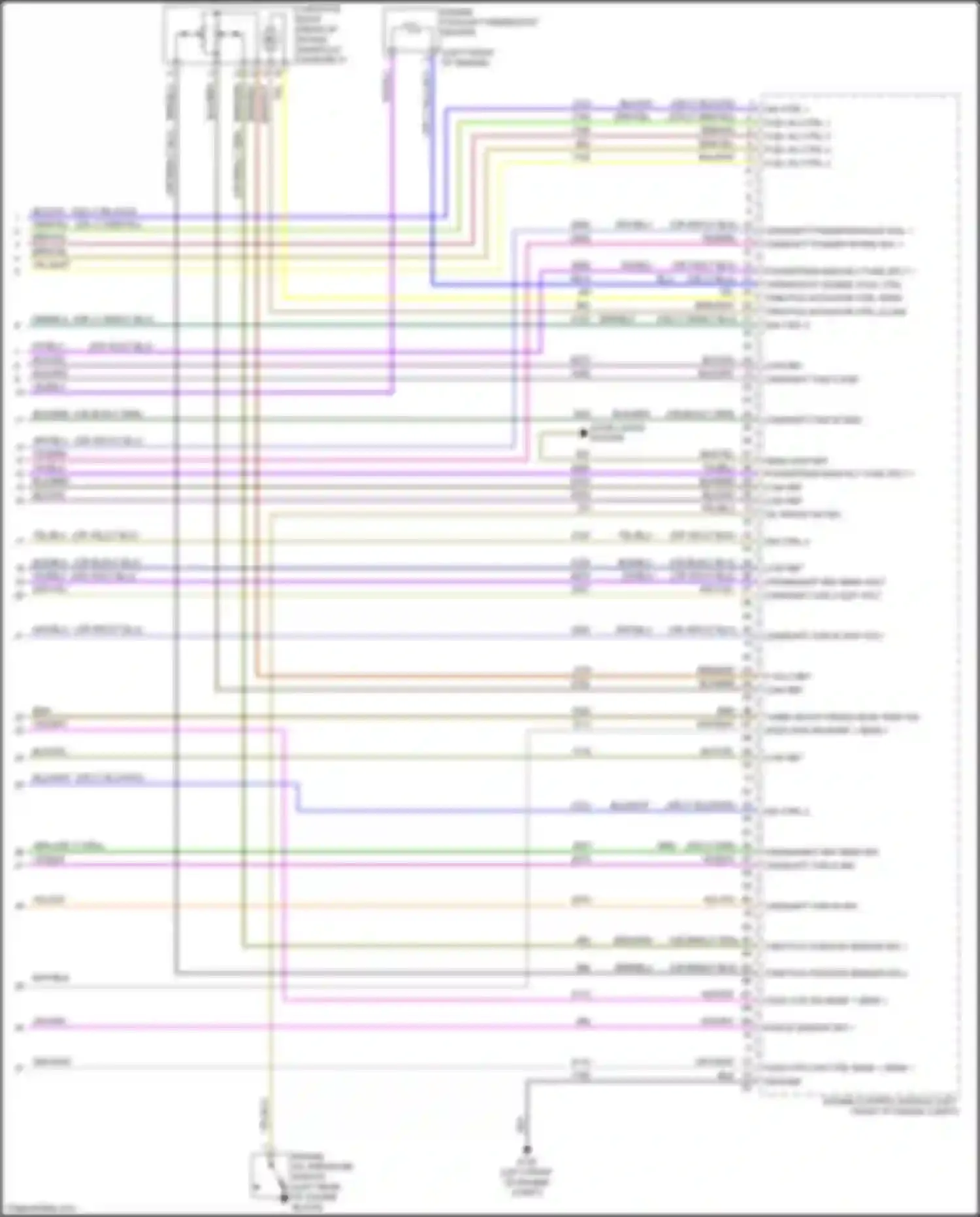 Trax Chevrolet I (2013-2017): Wiring diagram engine performance 1.4l vin b (6 of 6)