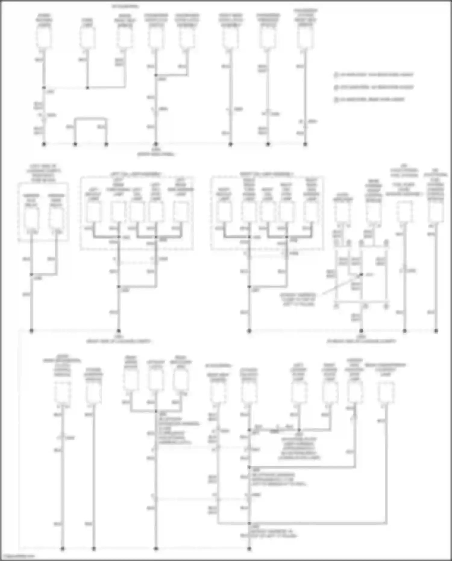 Trax Chevrolet I (2013-2017): Ground distribution circuit (4 of 4)