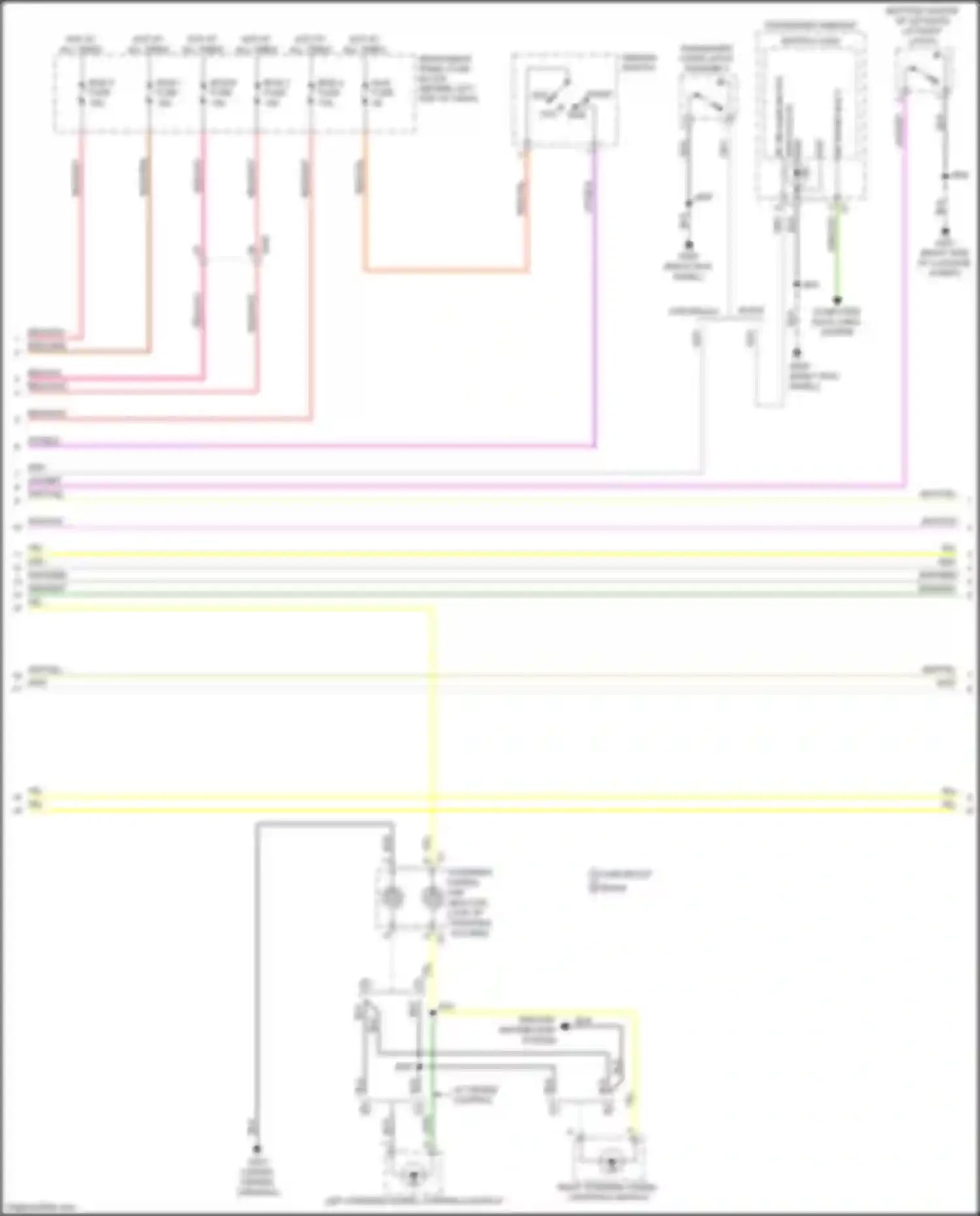 Trax Chevrolet I (2013-2017): Interior lights circuit (2 of 4)