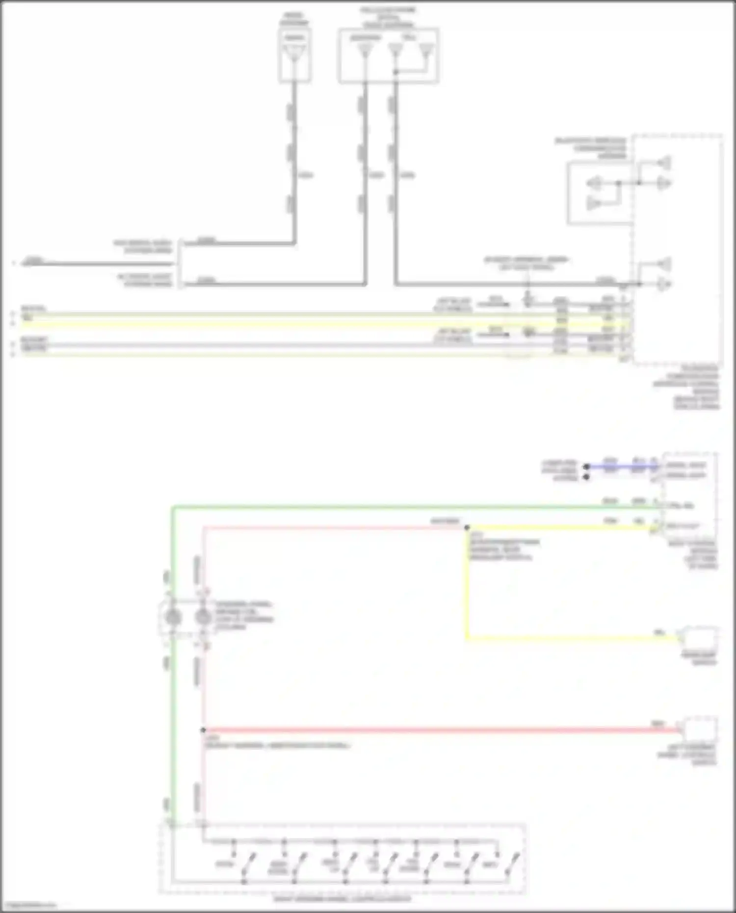 Trax Chevrolet I (2013-2017): Radio circuit, base (2 of 2)