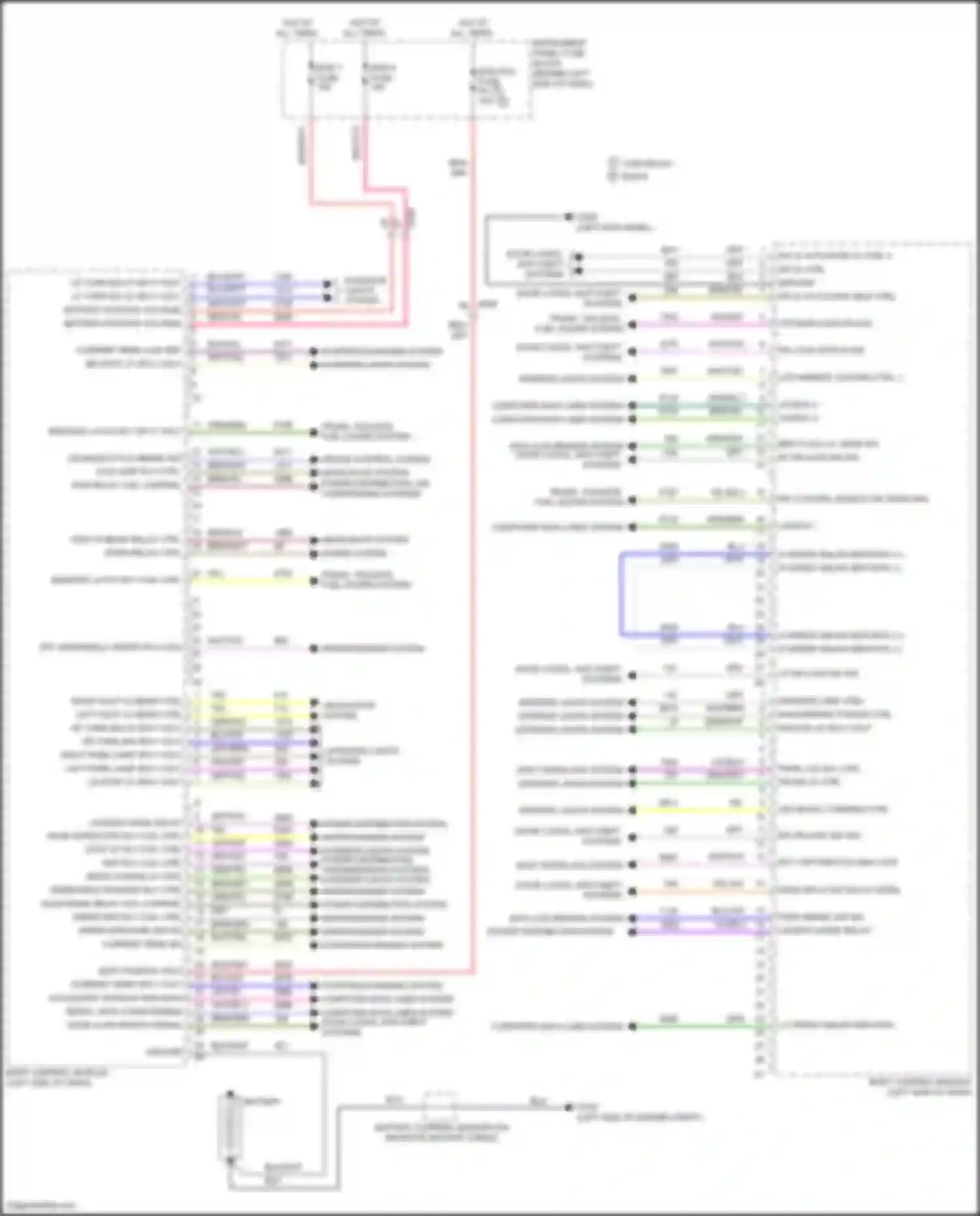Wiring diagram bcm 6 fuse for Chevrolet Trax I (2013-2017) (3 of 10)
