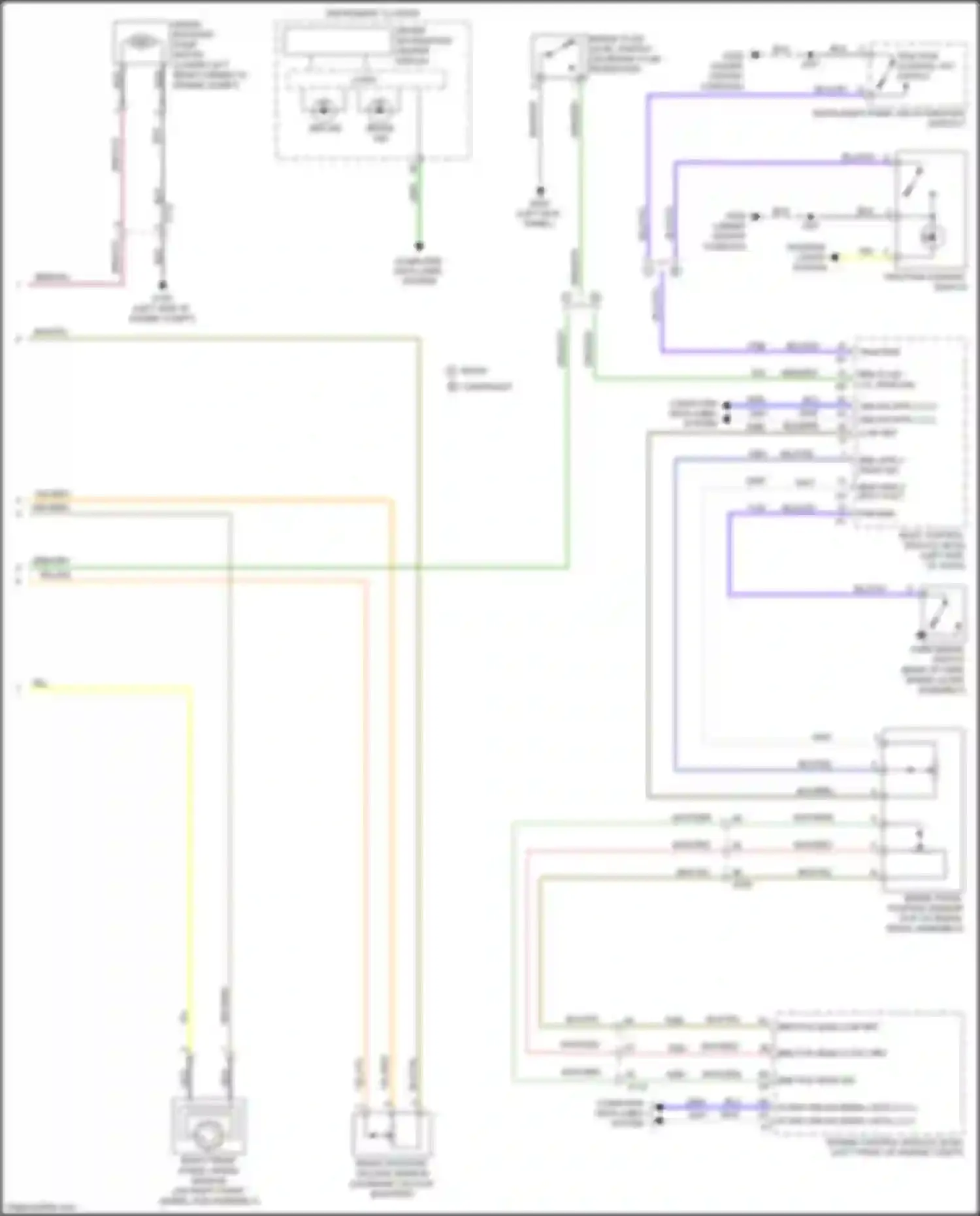 Wiring diagram brk fluid lvl sens sig for Chevrolet Trax I (2013-2017) (2 of 4)