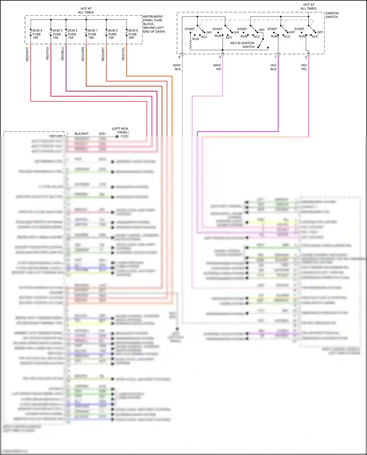 Chevrolet Trax I (2013-2017) brn/yel wiring diagram  (11 of 17)
