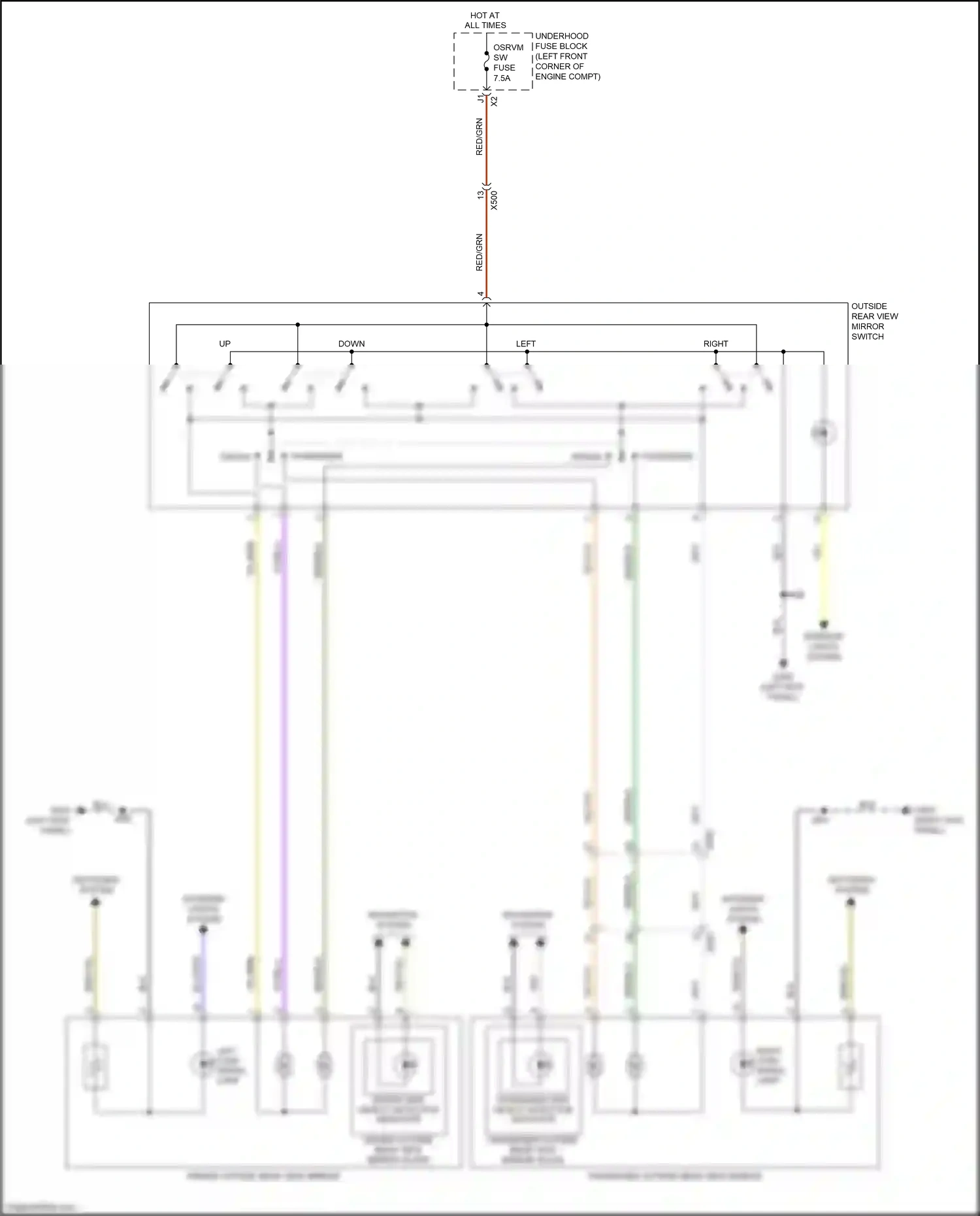 Chevrolet Trax I (2013-2017) brn/yel wiring diagram  (13 of 17)
