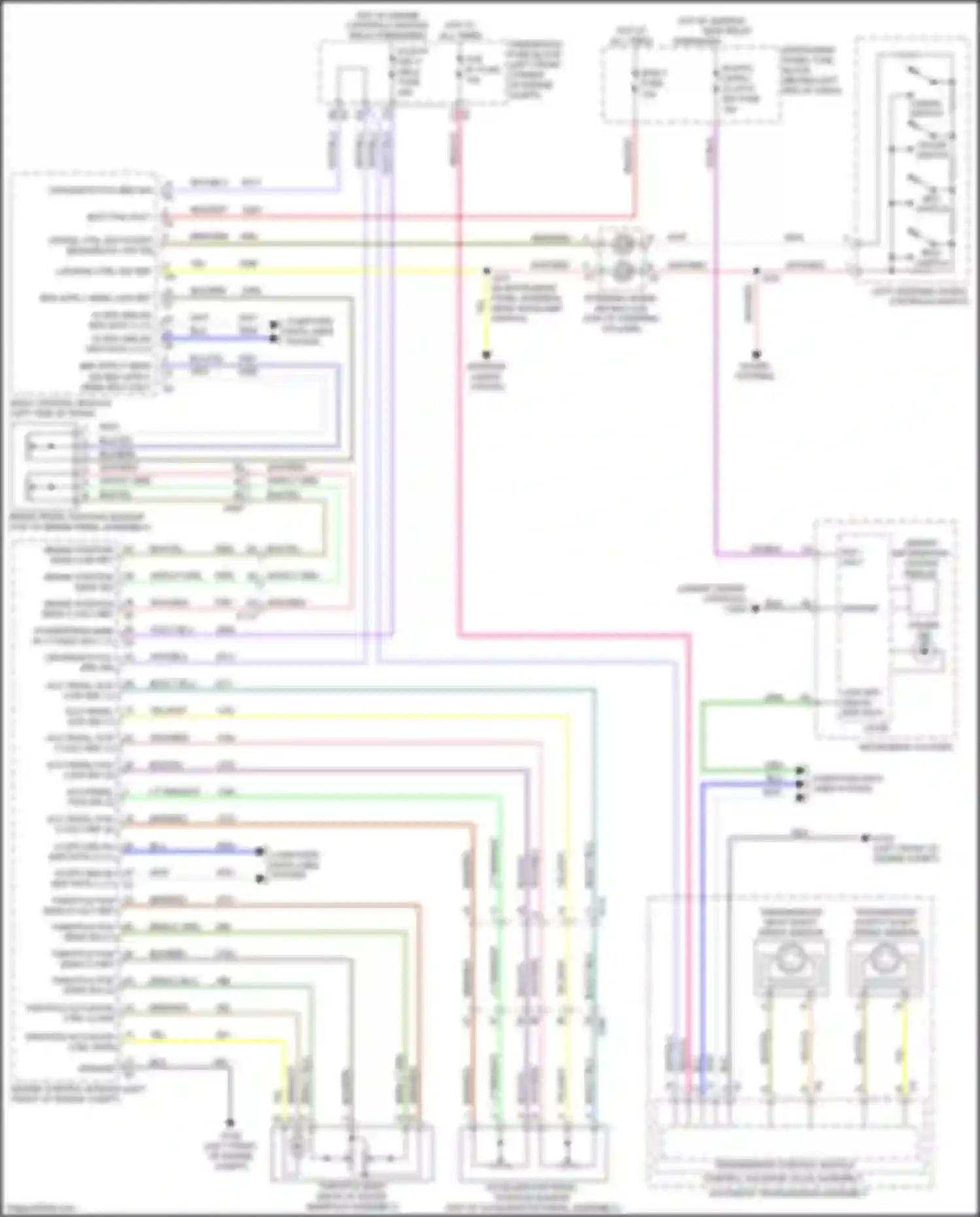 Wiring diagram cruise/etc/tcc brk sig for Chevrolet Trax I (2013-2017) (1 of 2)