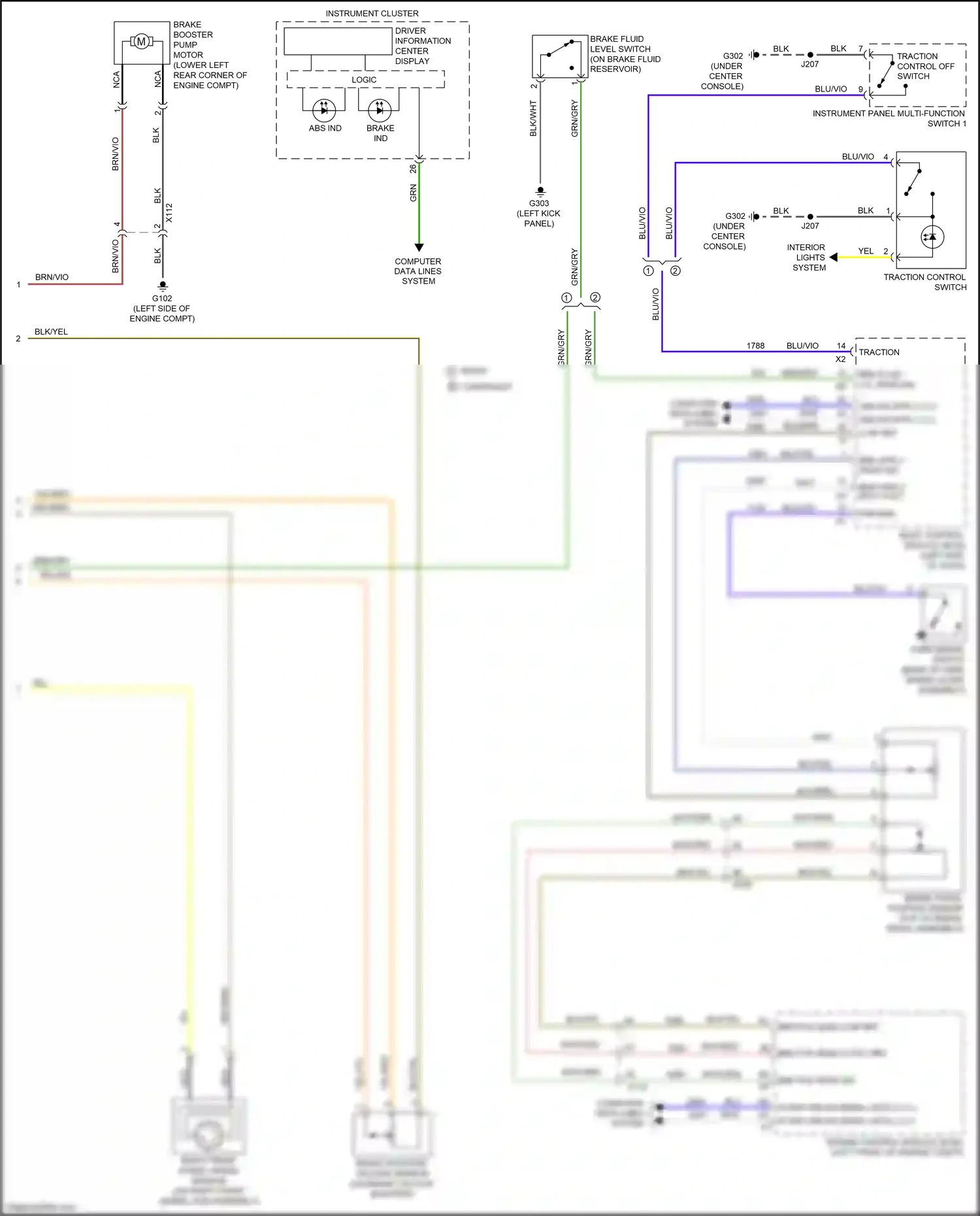Chevrolet Trax I (2013-2017) engine control module (ecm) (left front of engine compt) wiring diagram  (1 of 3)