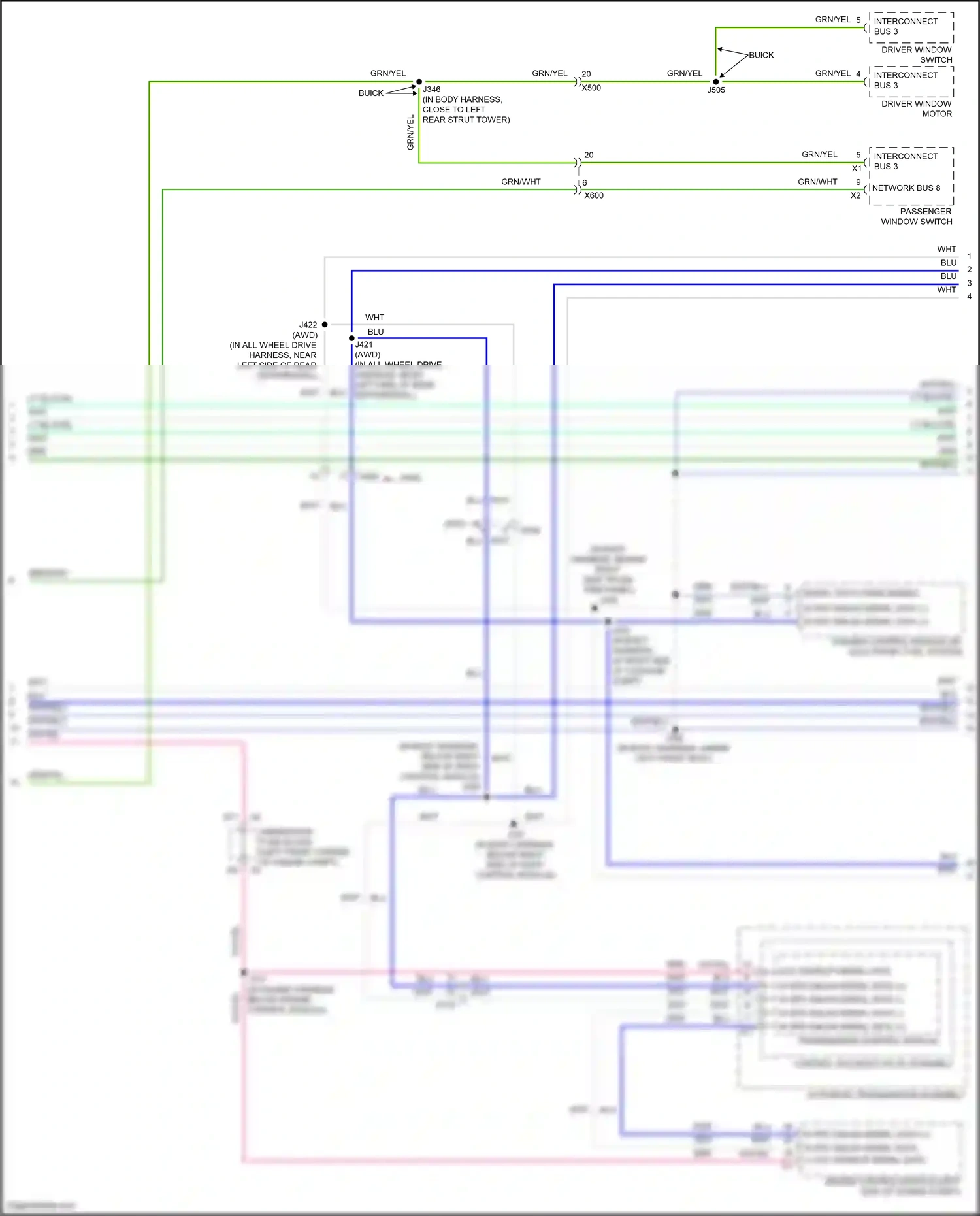 Chevrolet Trax I (2013-2017) engine control module (left side of engine compt) wiring diagram  (1 of 1)