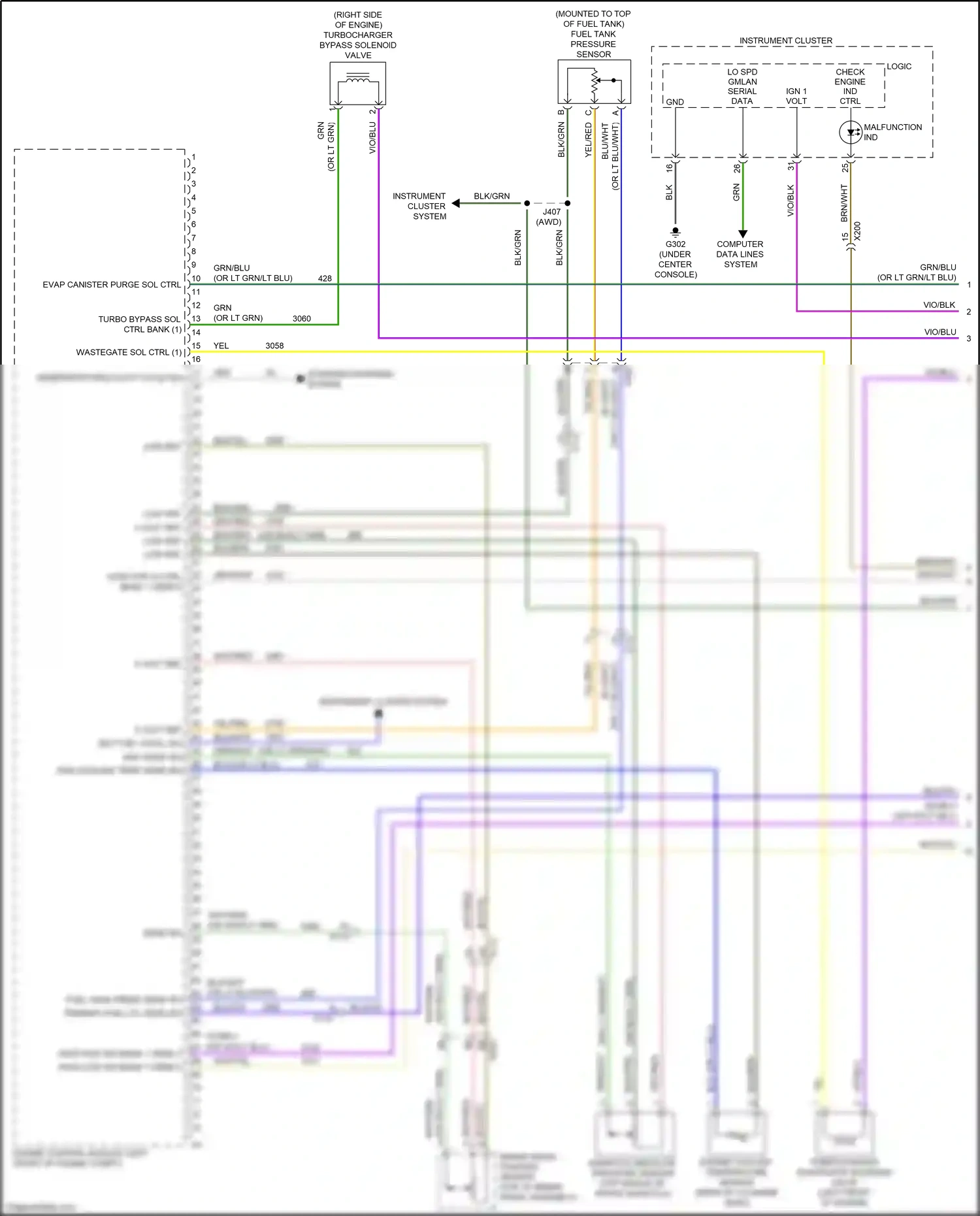 Chevrolet Trax I (2013-2017) grn wiring diagram  (51 of 54)