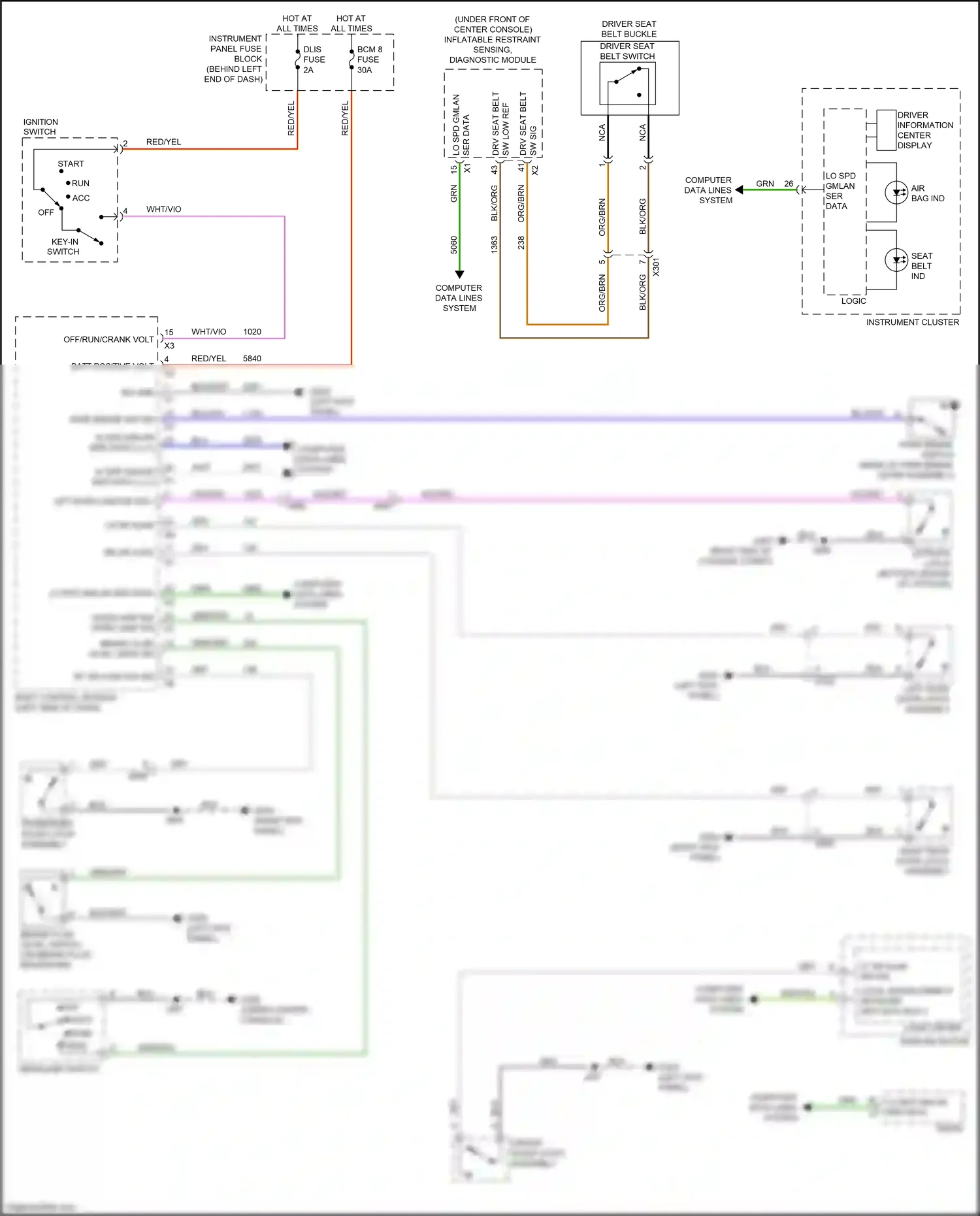 Chevrolet Trax I (2013-2017) grn wiring diagram  (29 of 54)