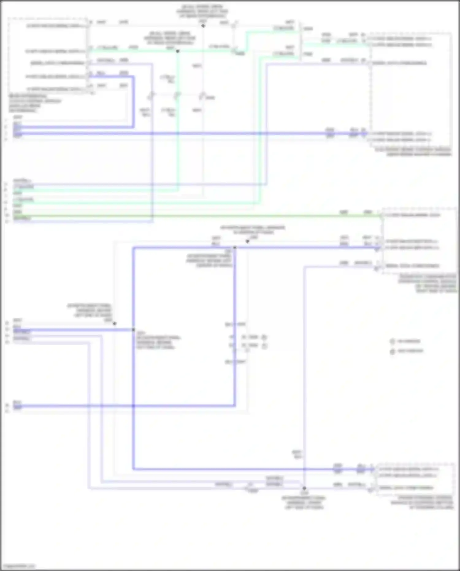 Wiring diagram hi spd gmlan serial data for Chevrolet Trax I (2013-2017) (5 of 7)