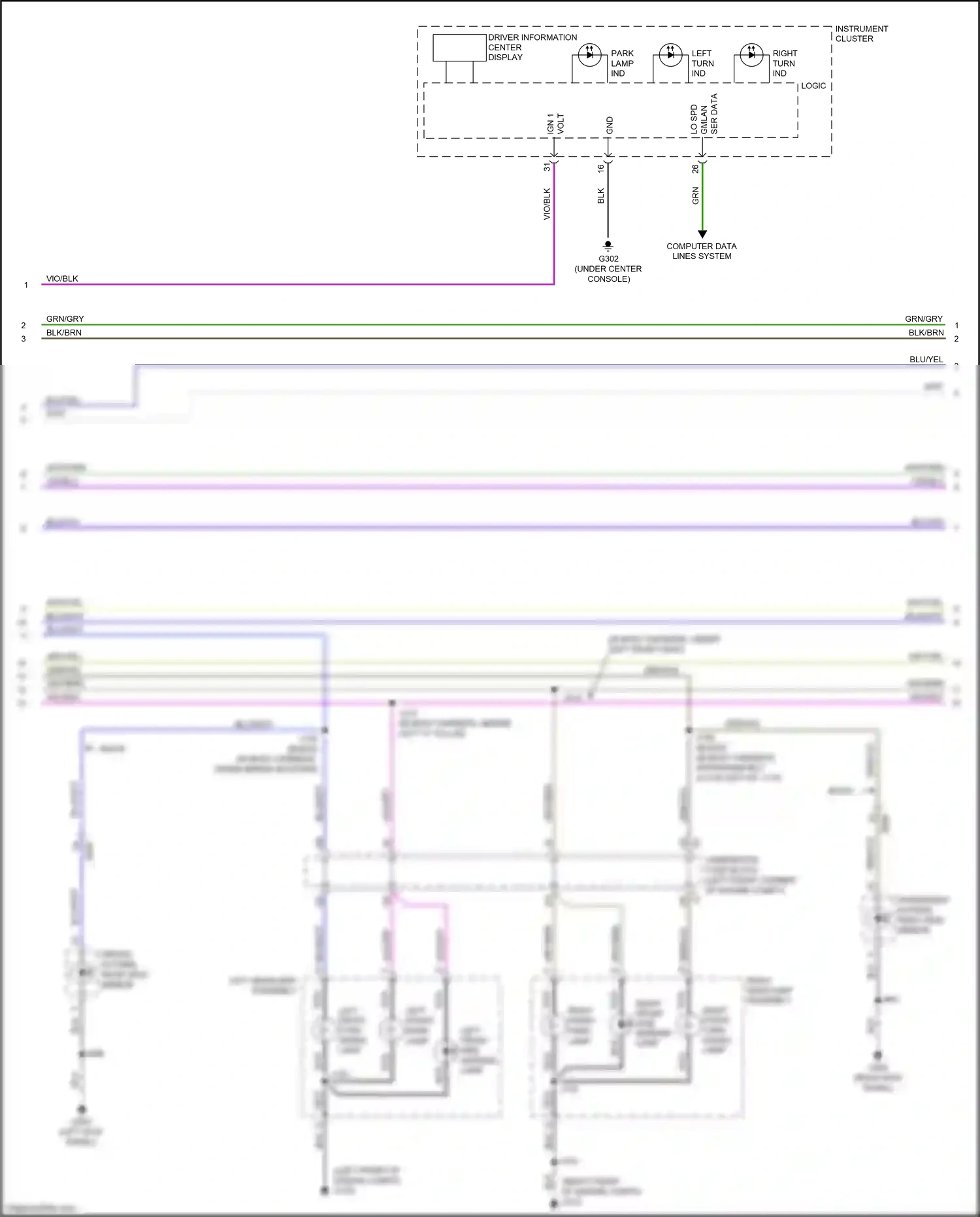 Chevrolet Trax I (2013-2017) ign 1 wiring diagram  (1 of 1)