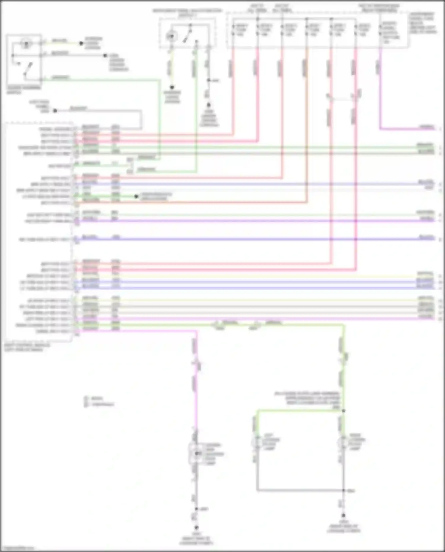 Wiring diagram lr turn sig lp sply volt for Chevrolet Trax I (2013-2017) (2 of 2)