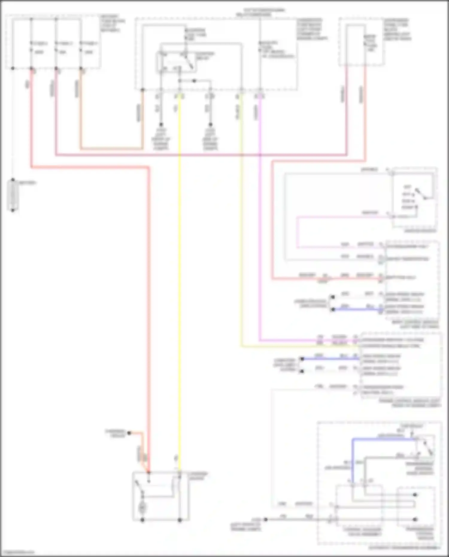 Wiring diagram transmission control module for Chevrolet Trax I (2013-2017) (8 of 8)