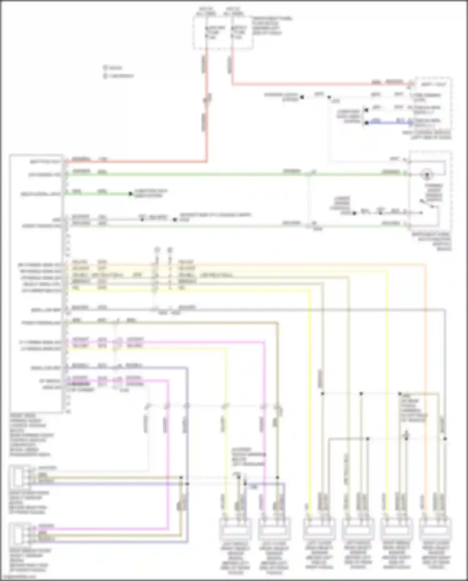 Wiring diagram yel/gry for Chevrolet Trax I (2013-2017) (2 of 2)