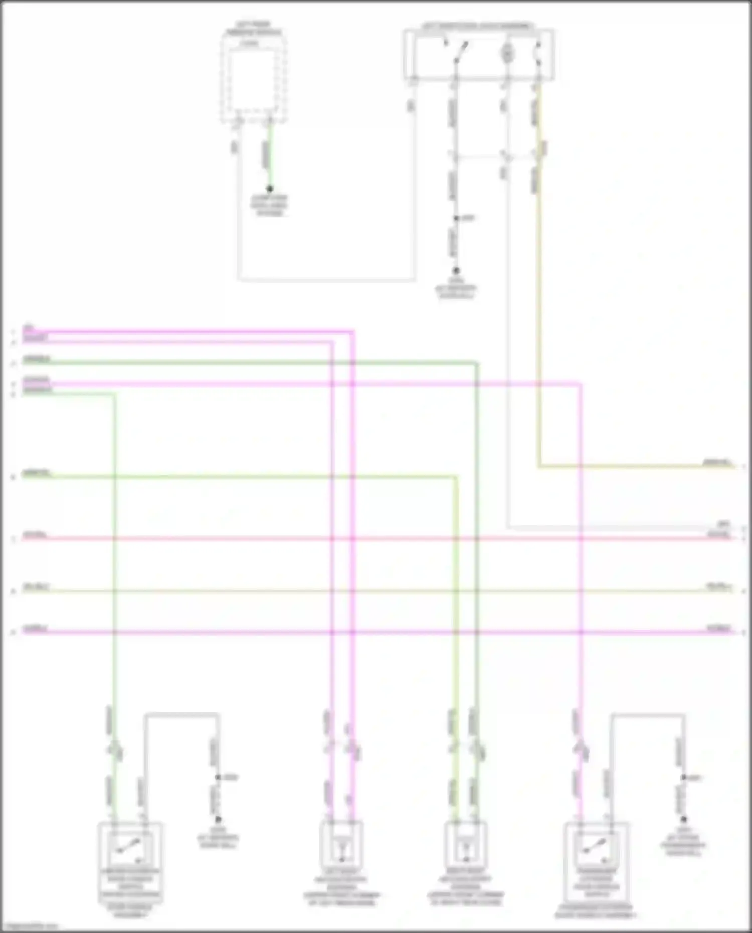 Trax Chevrolet II (2023-2024): Forced entry circuit, w/ passive keyless entry (2 of 4)