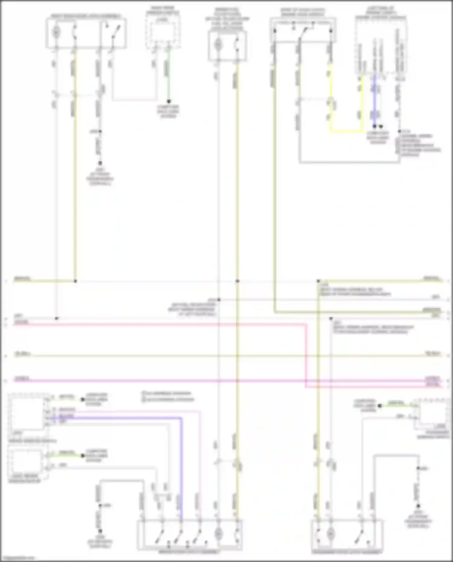 Trax Chevrolet II (2023-2024): Forced entry circuit, w/ passive keyless entry (3 of 4)