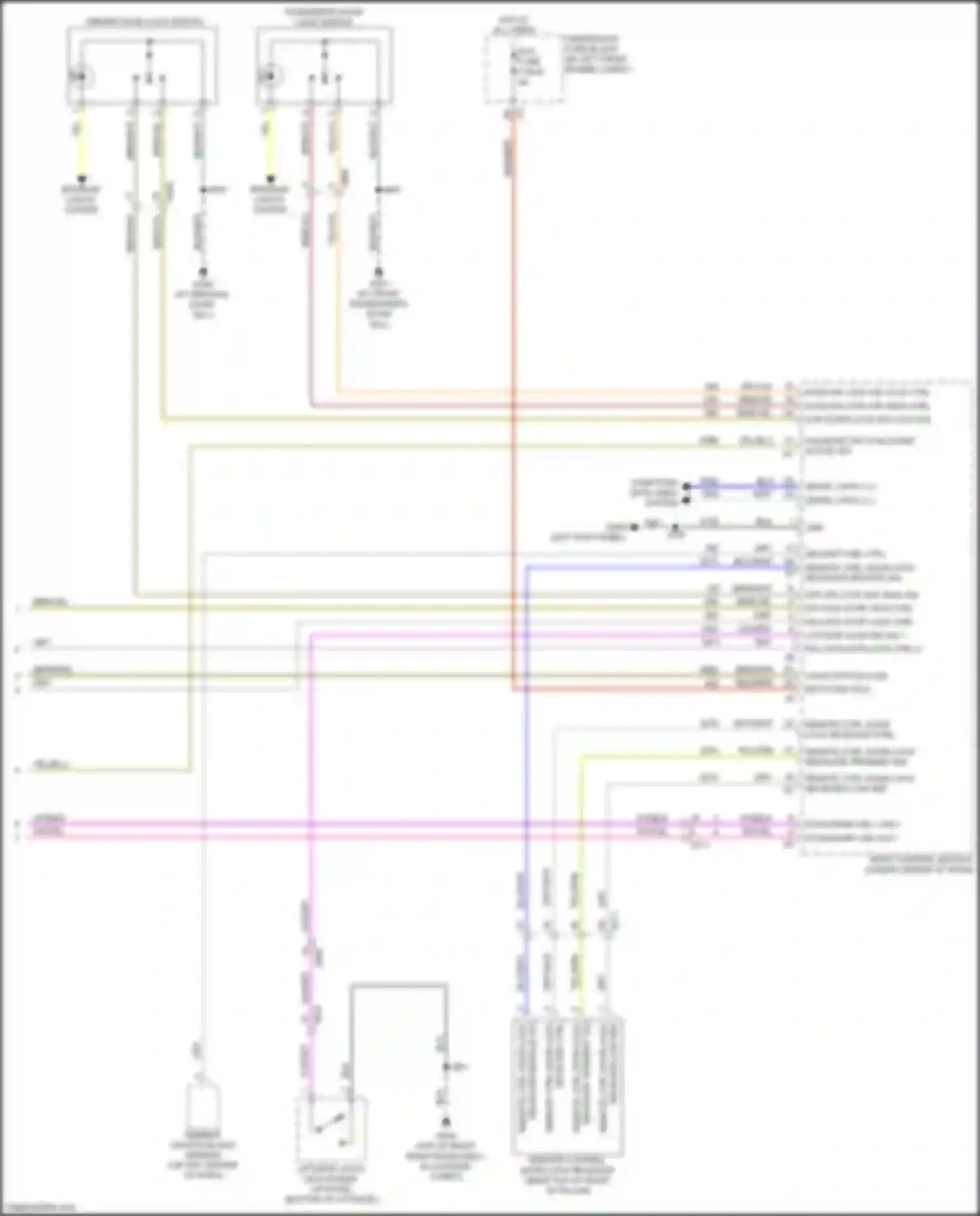 Trax Chevrolet II (2023-2024): Forced entry circuit, w/ passive keyless entry (4 of 4)