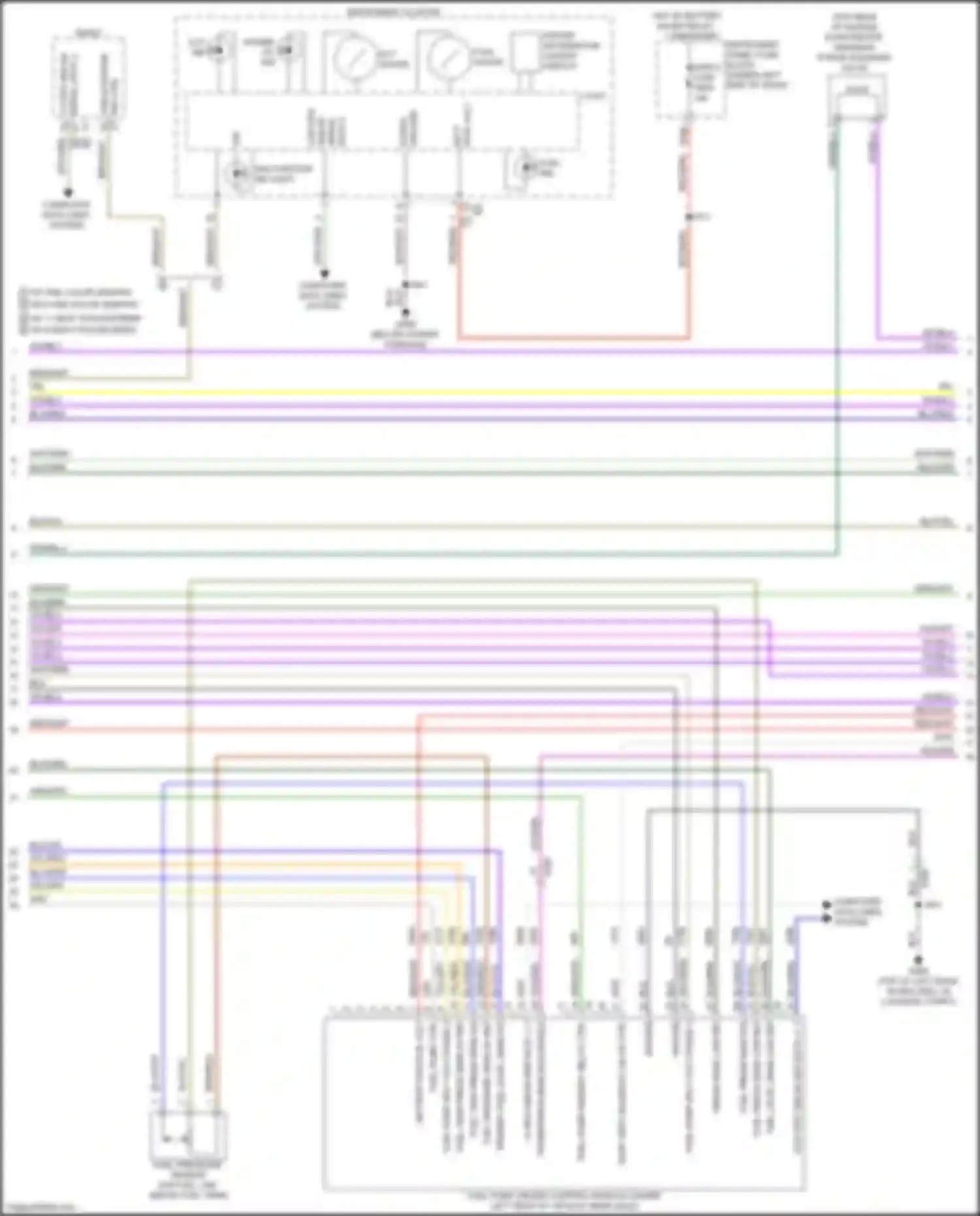 Trax Chevrolet II (2023-2024): Wiring diagram engine performance 1.2l vin 2 (3 of 7)