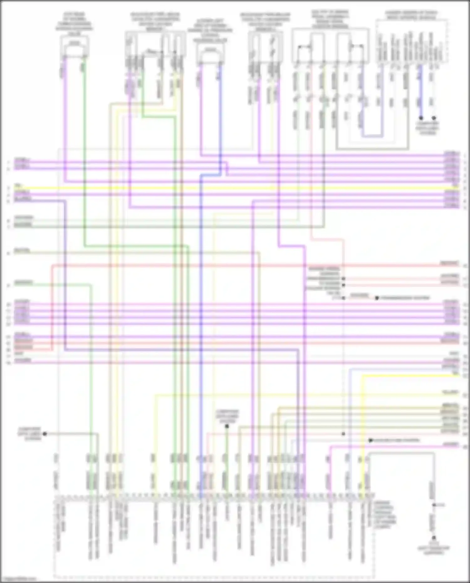 Trax Chevrolet II (2023-2024): Wiring diagram engine performance 1.2l vin 2 (4 of 7)