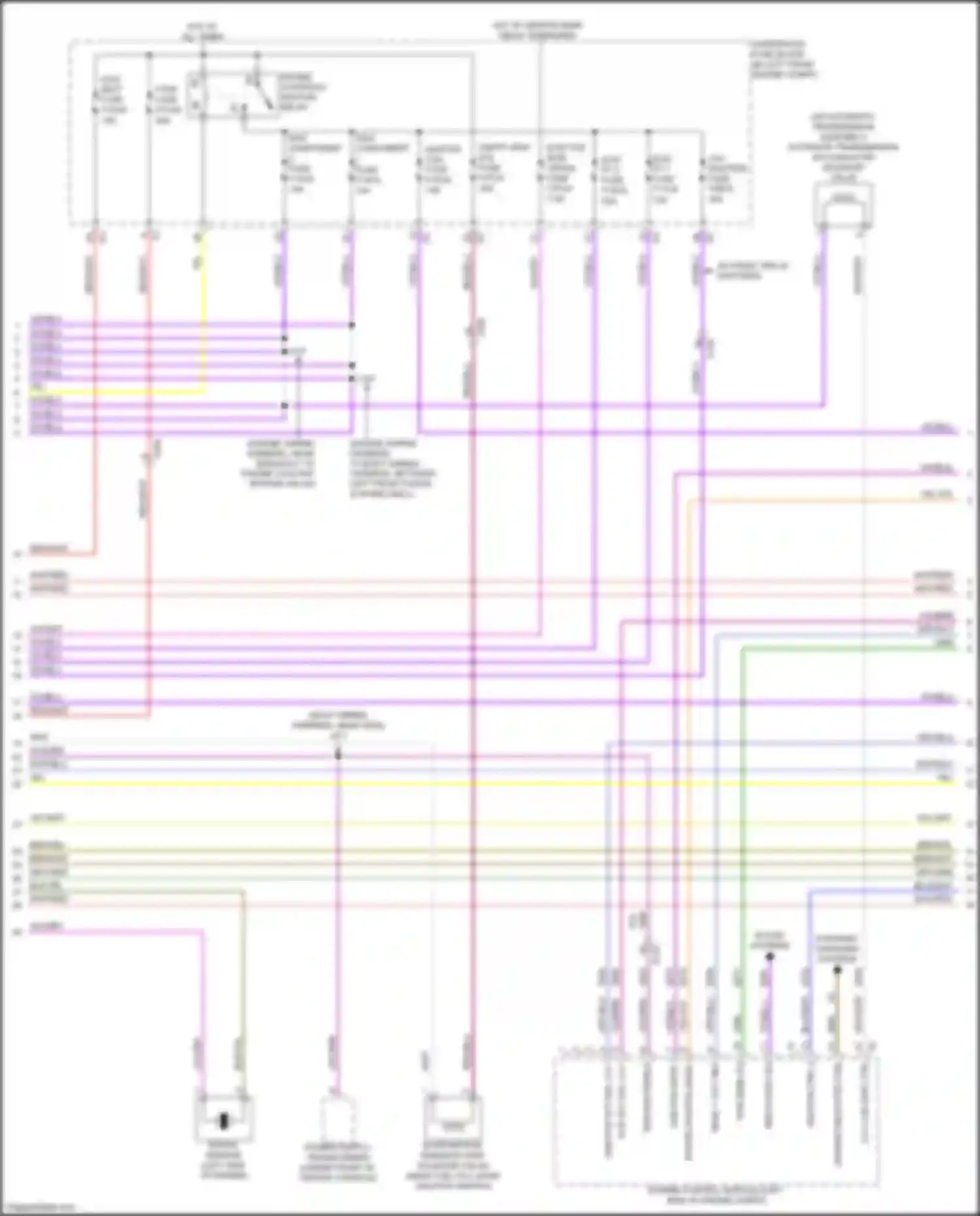 Trax Chevrolet II (2023-2024): Wiring diagram engine performance 1.2l vin 2 (5 of 7)