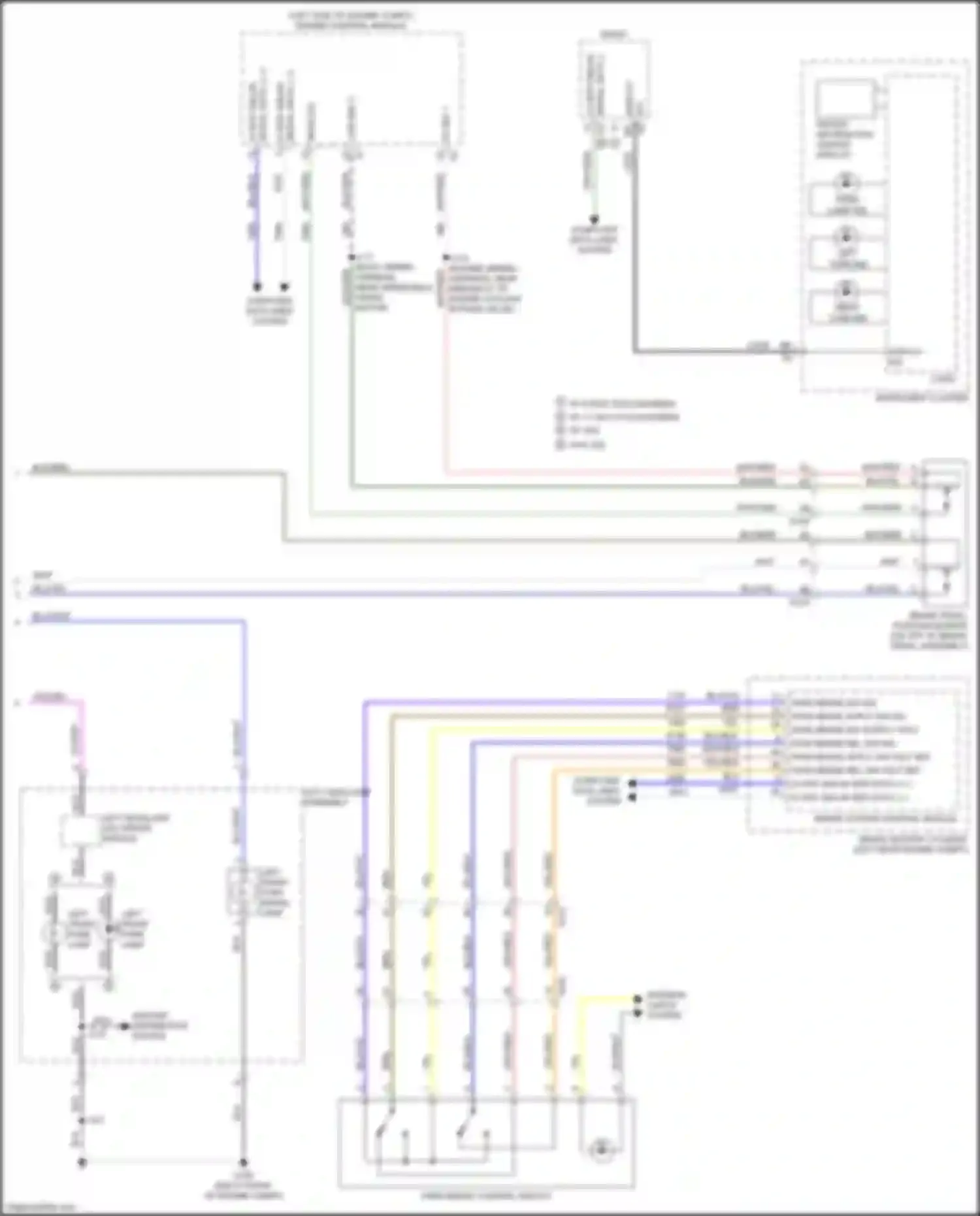 Trax Chevrolet II (2023-2024): Exterior lamps circuit (3 of 3)
