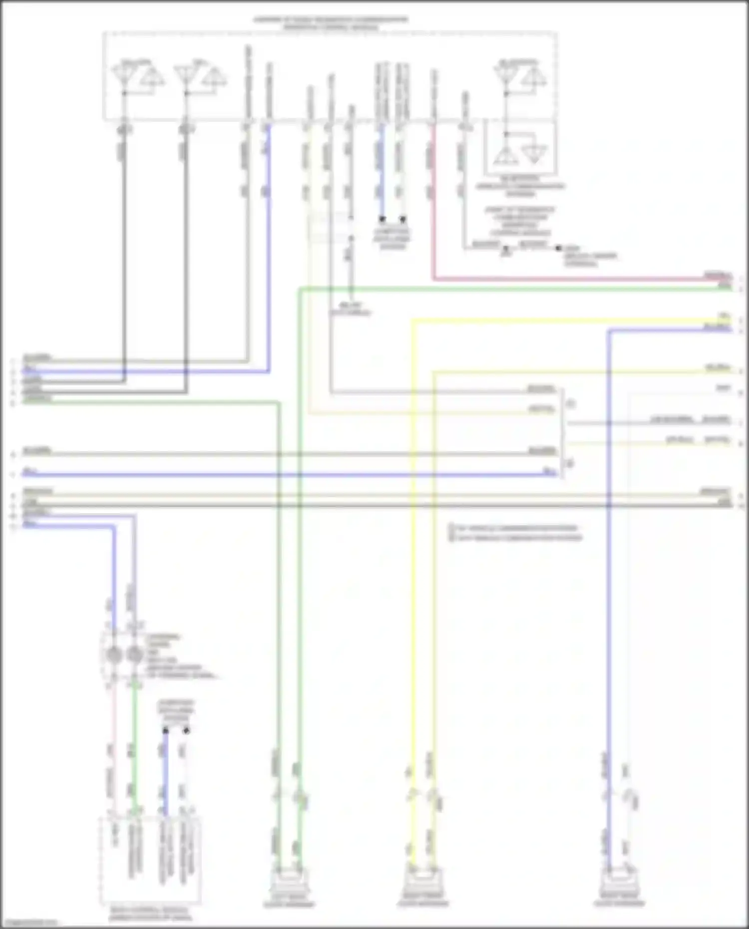 Trax Chevrolet II (2023-2024): Navigation circuit, w/ 8 inch touchscreen (3 of 4)